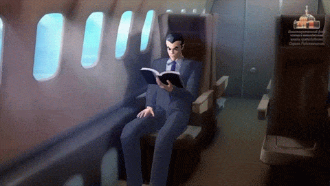 Just look at how crazy-law-abiding this guy is. He sits in his chair, drives through green traffic lights ... wears pants.