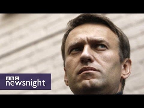Alexei Navalny: 'Putin is the Tsar of corruption' - BBC Newsnight on YouTube