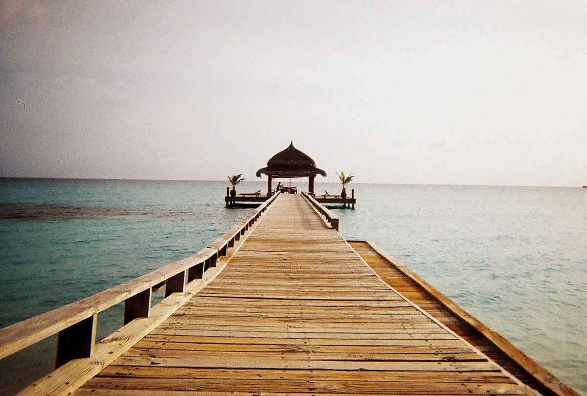 Kuramathi Island, Maldives.
