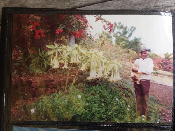 A photo of Daniel Revel’s grandfather in retirement.