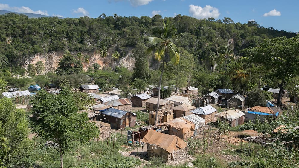 The Haitian border community of Tete a l'Eau, where hundreds of families settled in recent months after fleeing the Dominican Republic.