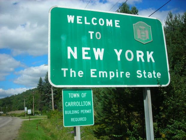 An example of Highway Gothic