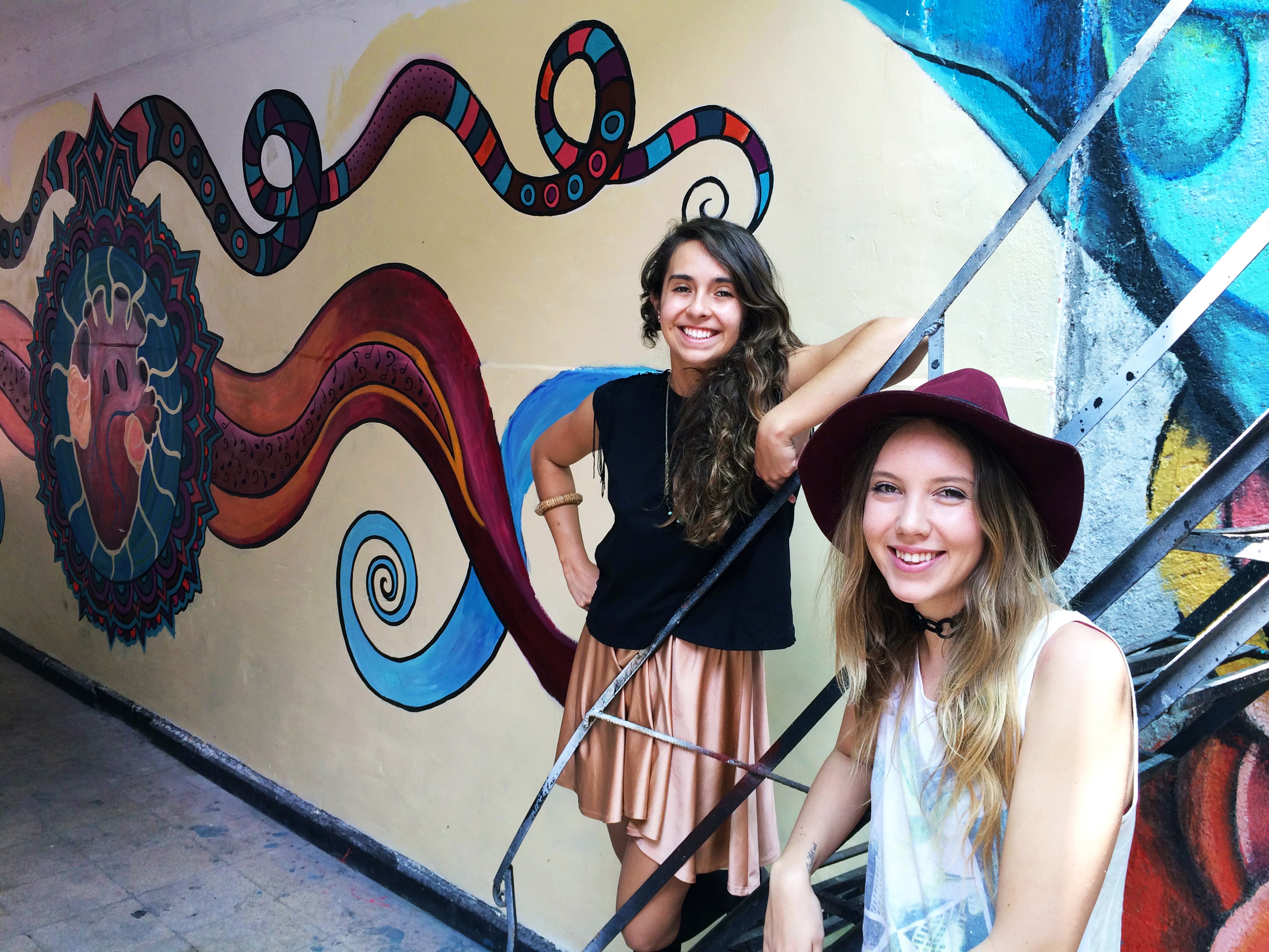 Aline Herrera and Natasha Kroupensky