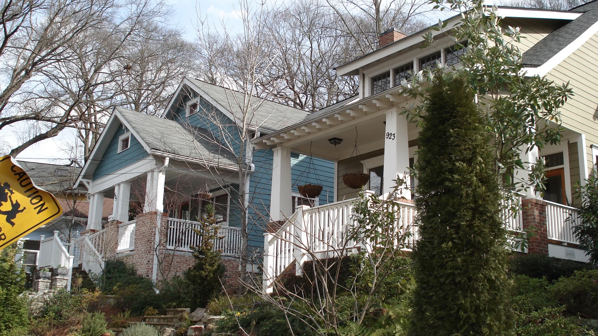 Bungalows in Inman Park, Atlanta