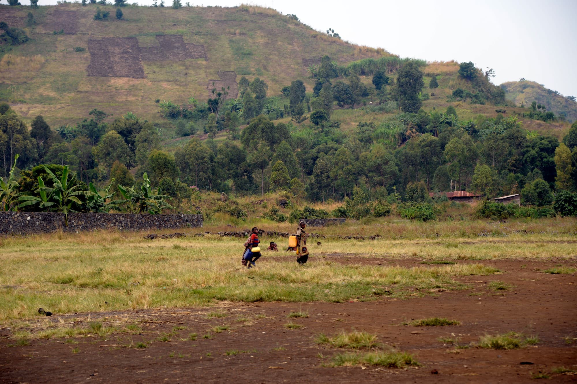 The Bulengo IDP camp.