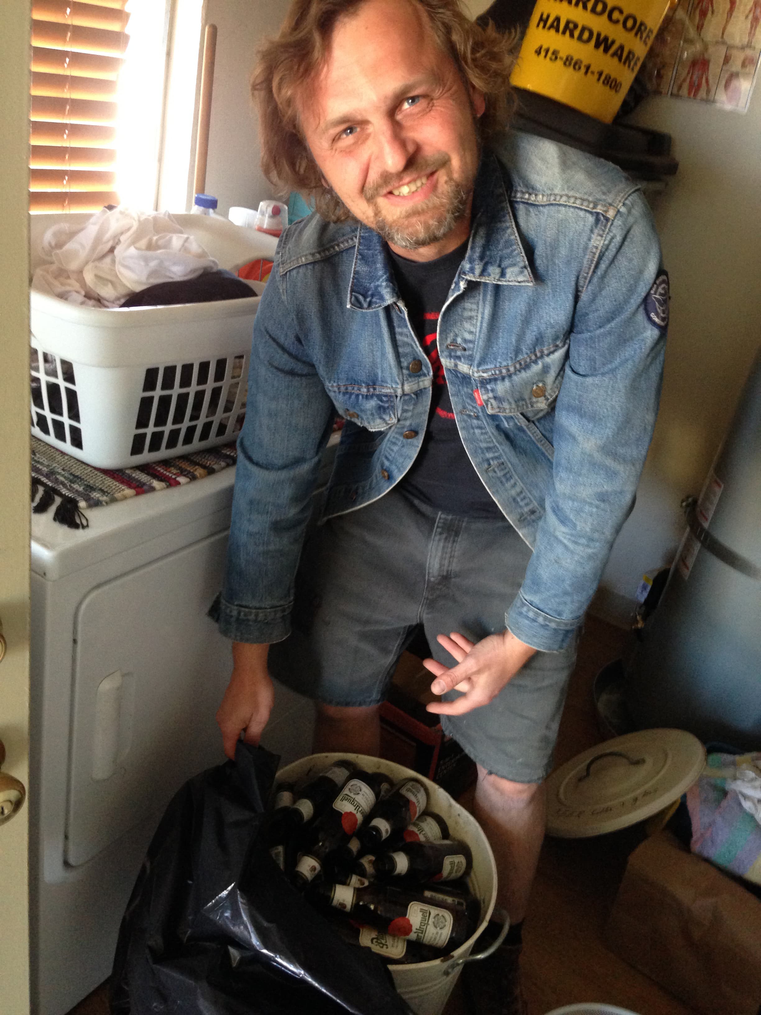 Kark Sidorjak records sounds he loves, like the creeks behind his house, but he also wants to documents sounds from our 