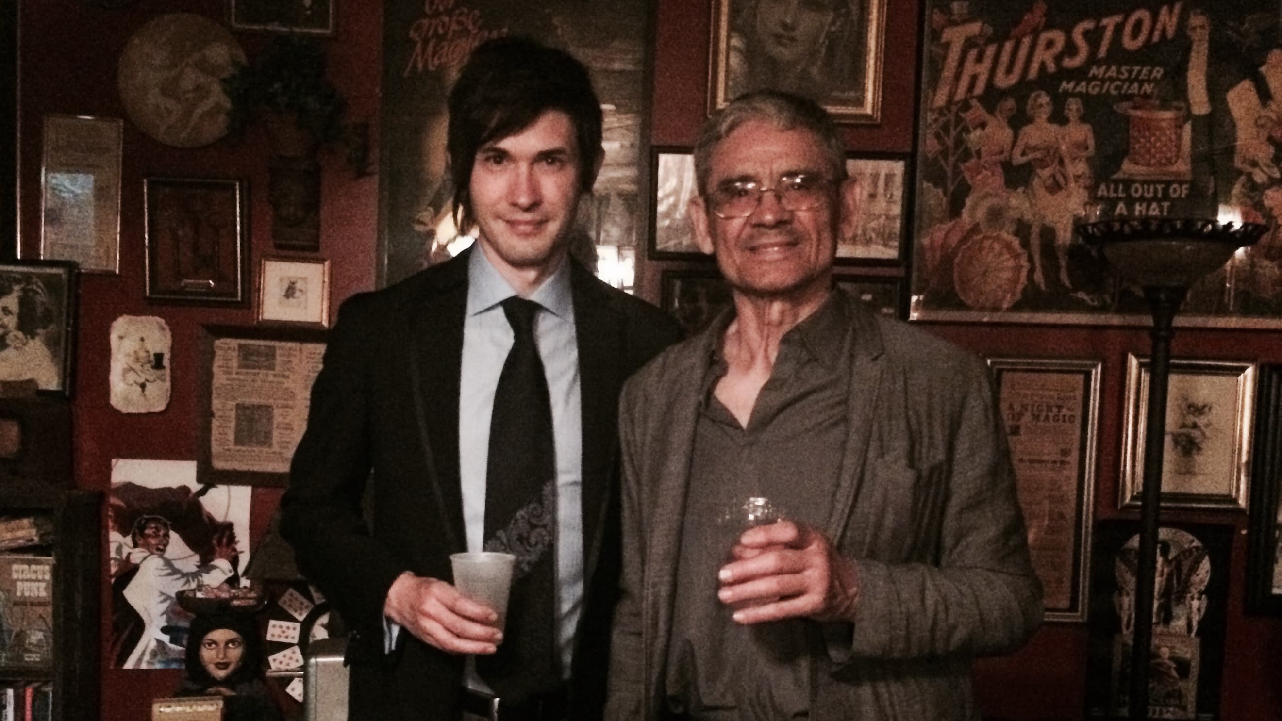 Timur with his father