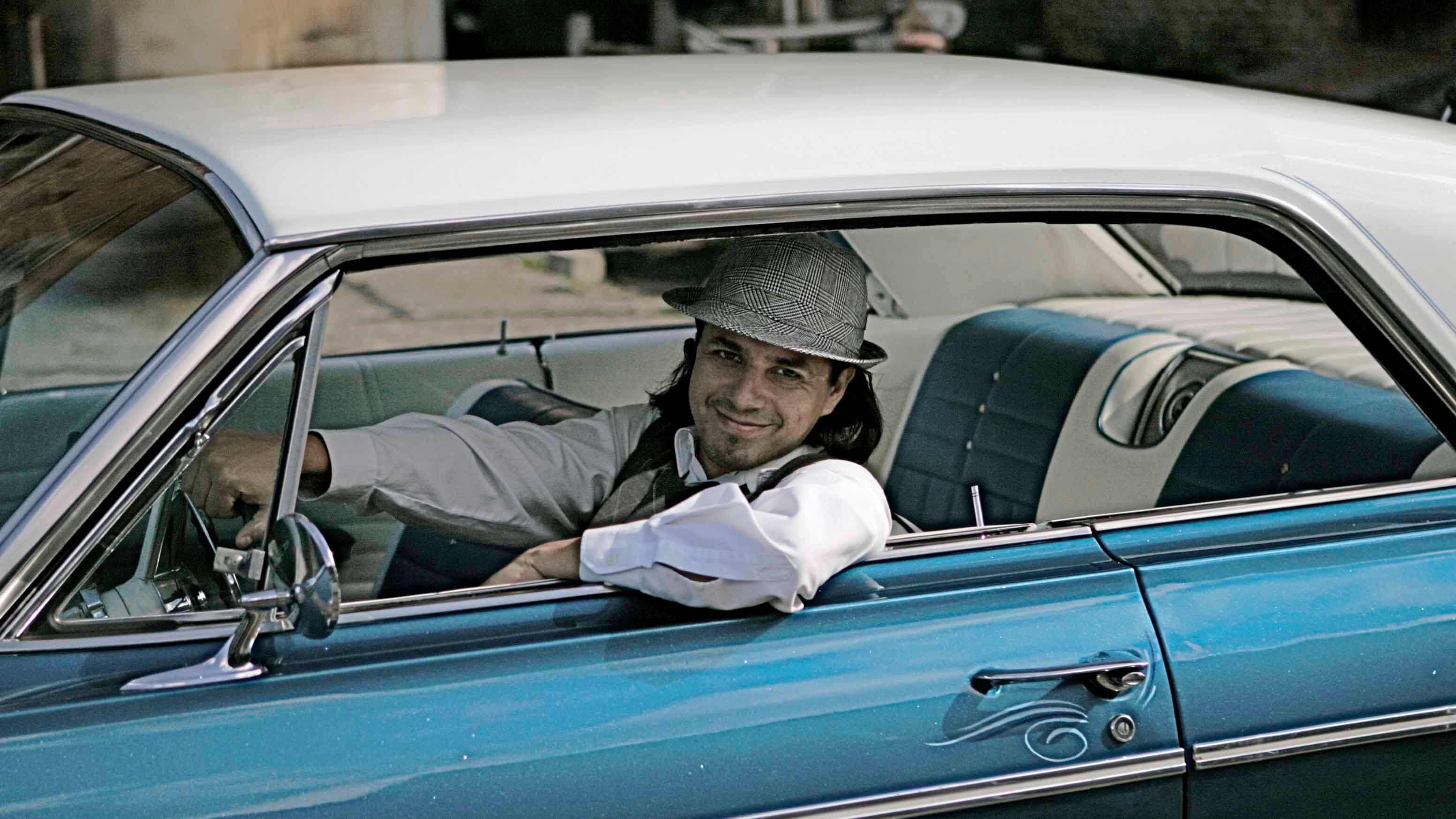 Christian Ray Flores now lives in Austin, Texas, but he still records music back in Russia.