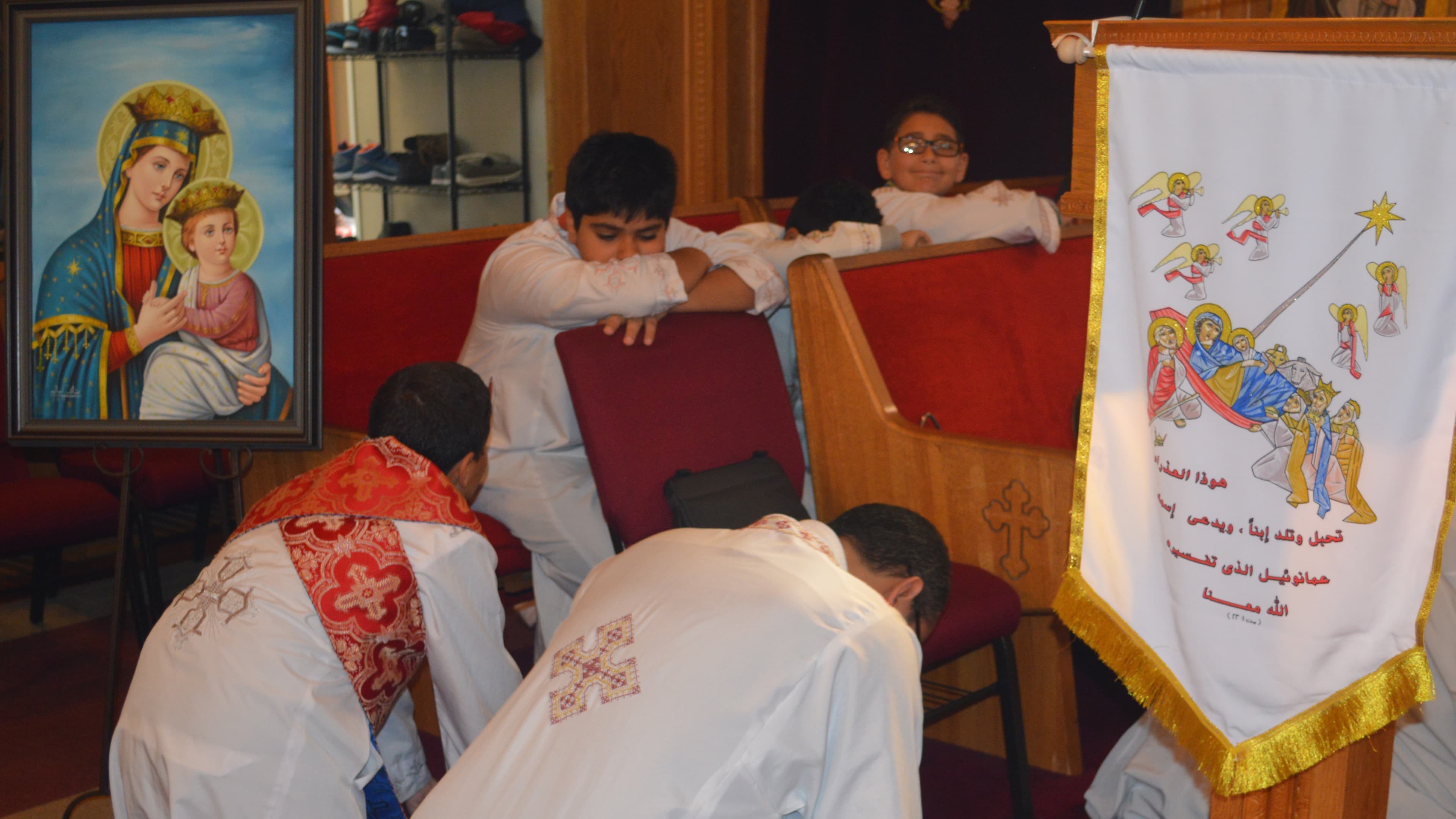 Bishop Bishoy Ray chose to build a youth center instead of expanding the church into a cathedral so that kids would have a place where they could socialize without losing their culture.