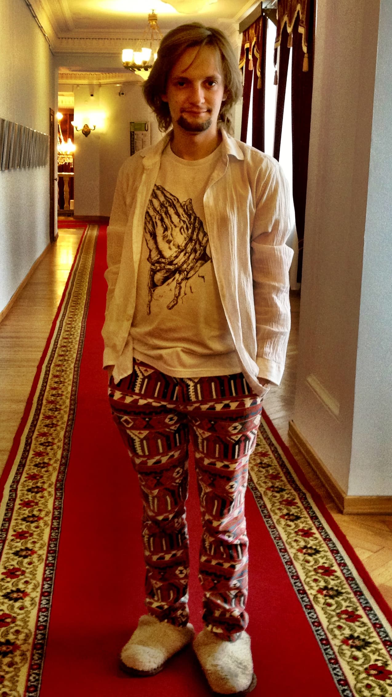 Afanasy Chupin, violinst with MusicAeterna, which is as much a commune as a classical music collective.