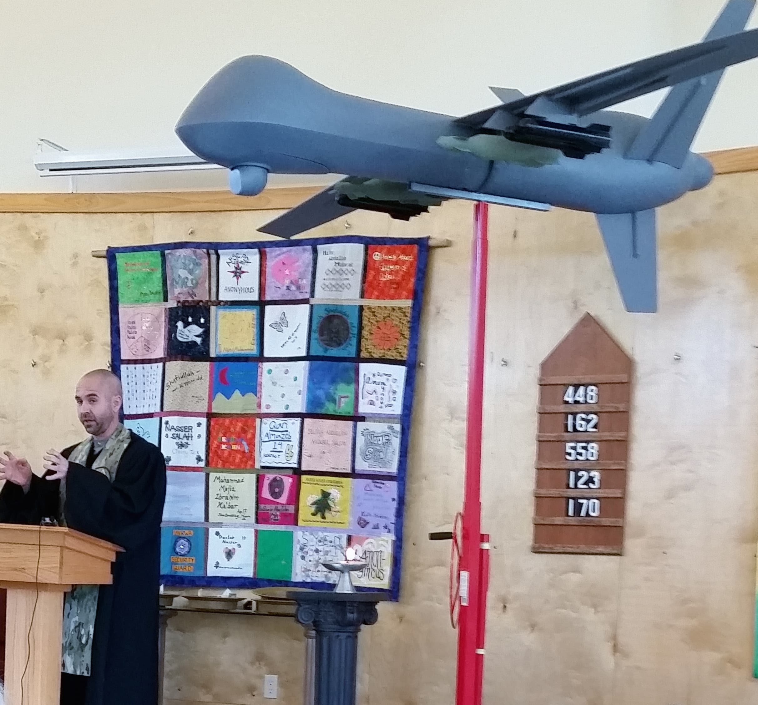 Chris Antal drone sermon