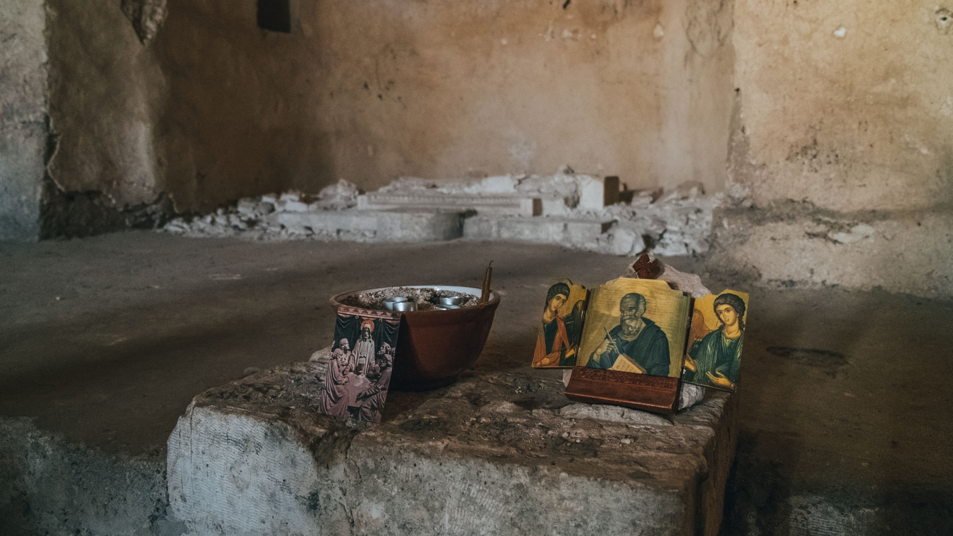 Kafro's Syriac church was destroyed during decades of conflict in southern Turkey between Kurdish separatists and the Turkish government.
