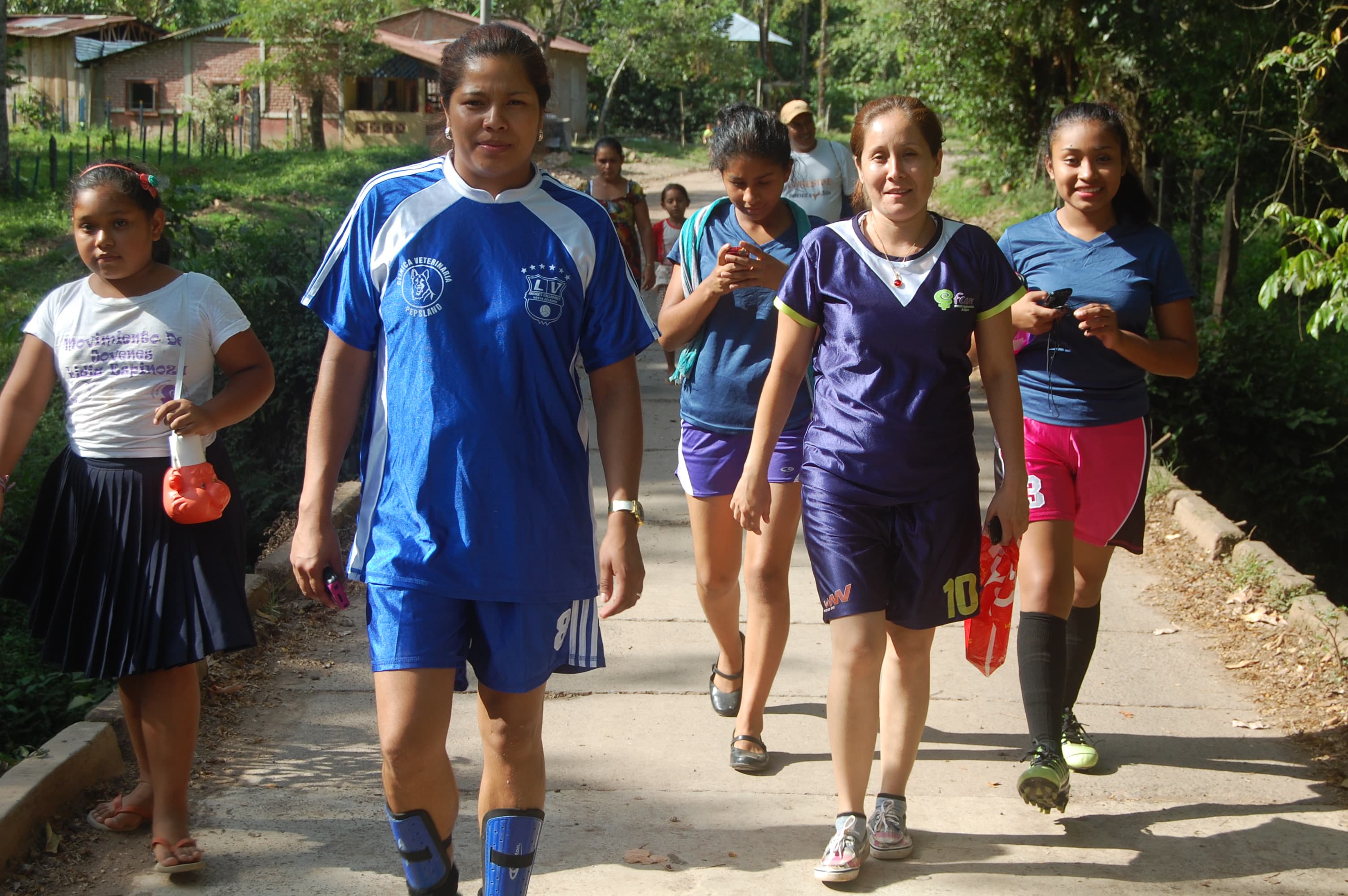 The women on the team range in age from 16 to 30