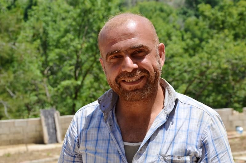 Abu Abdo bought a 16,145-square-foot piece of land in his village of Daraya, Lebanon, for the burial plots.