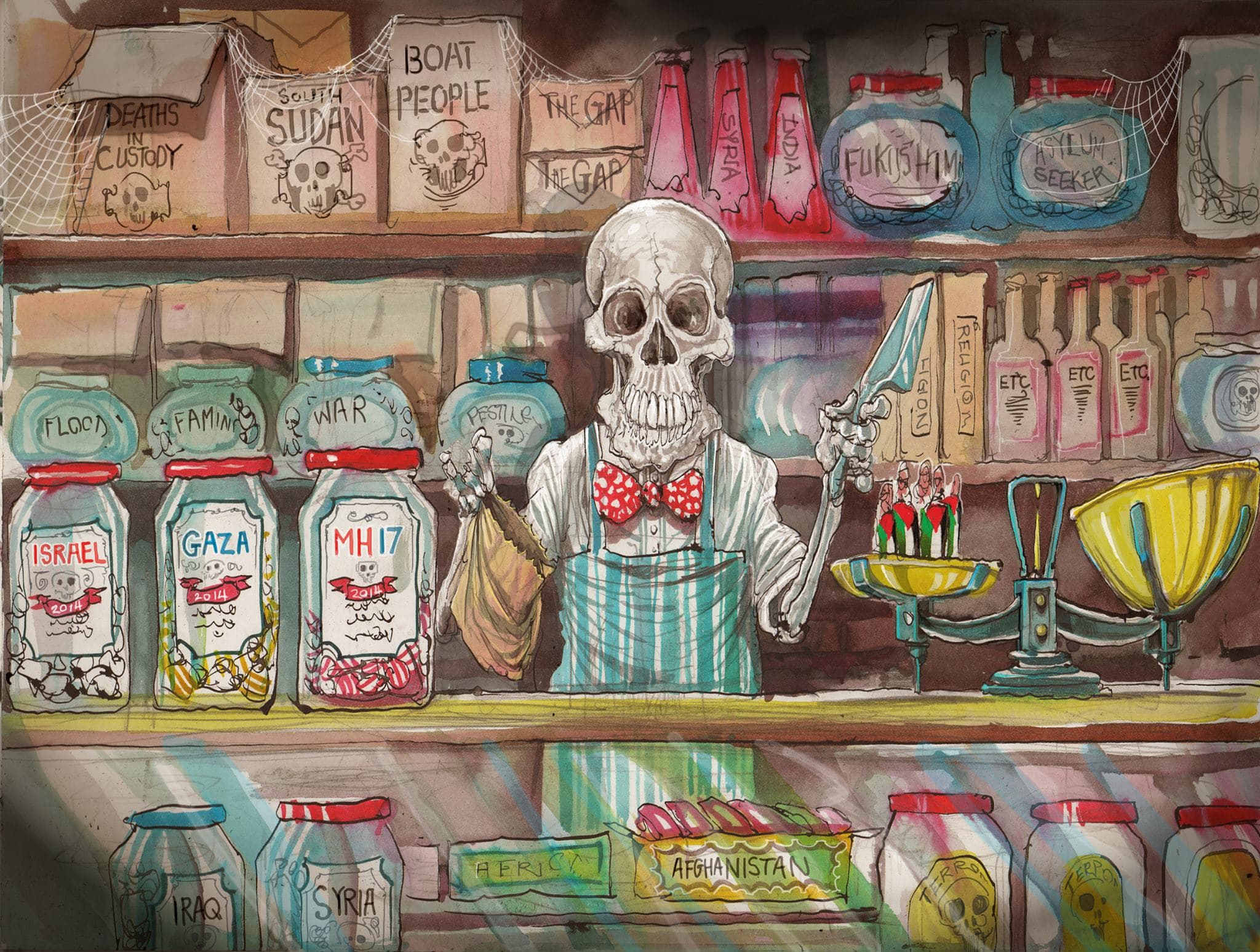 David Rowe, Australia, July 25, 2014