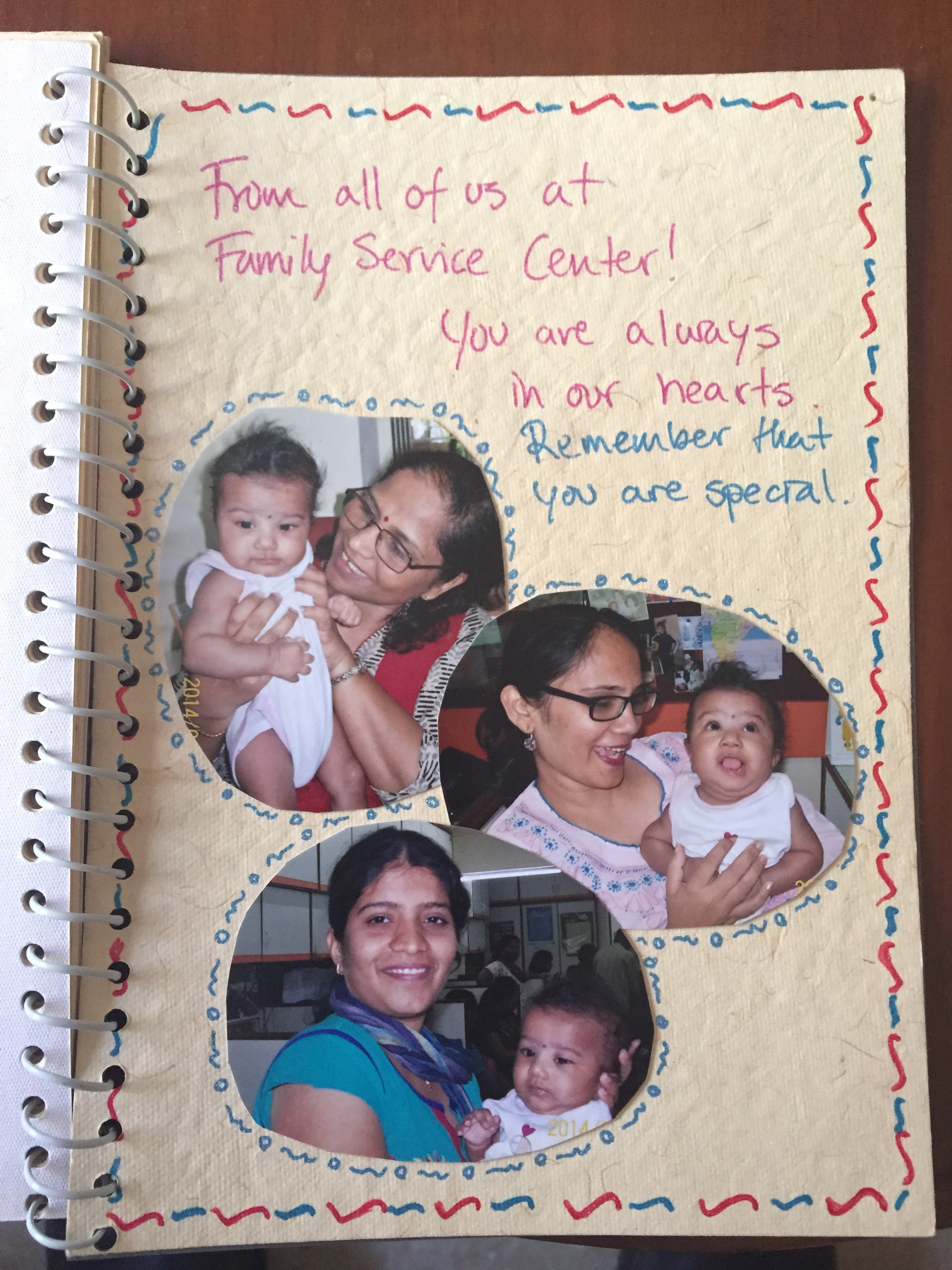 Tenaya's scrapbook
