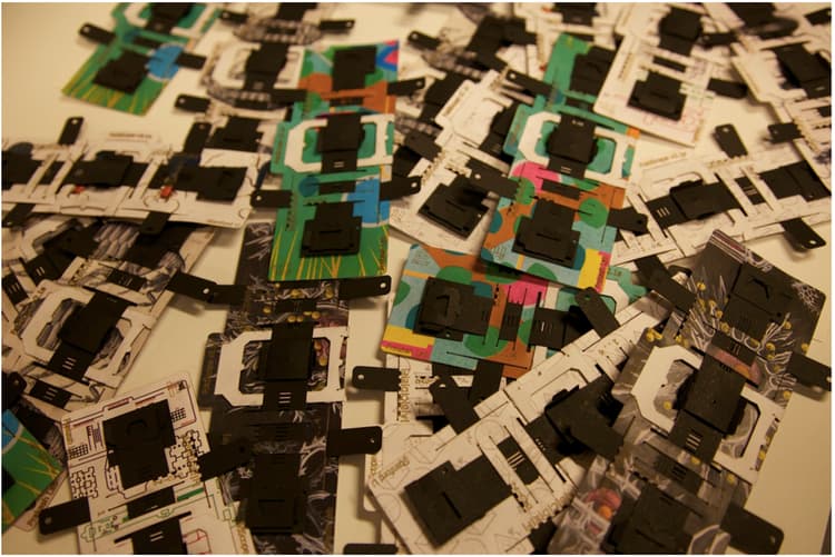 Foldscope microscopes are made and ship flat.