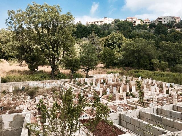 The Syrian cemetery of Daraya opened in January 2016.