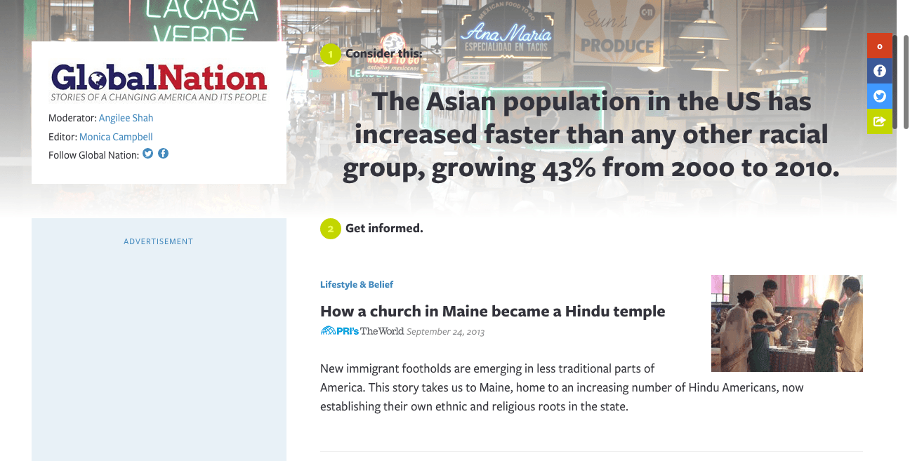 Global nation at launch