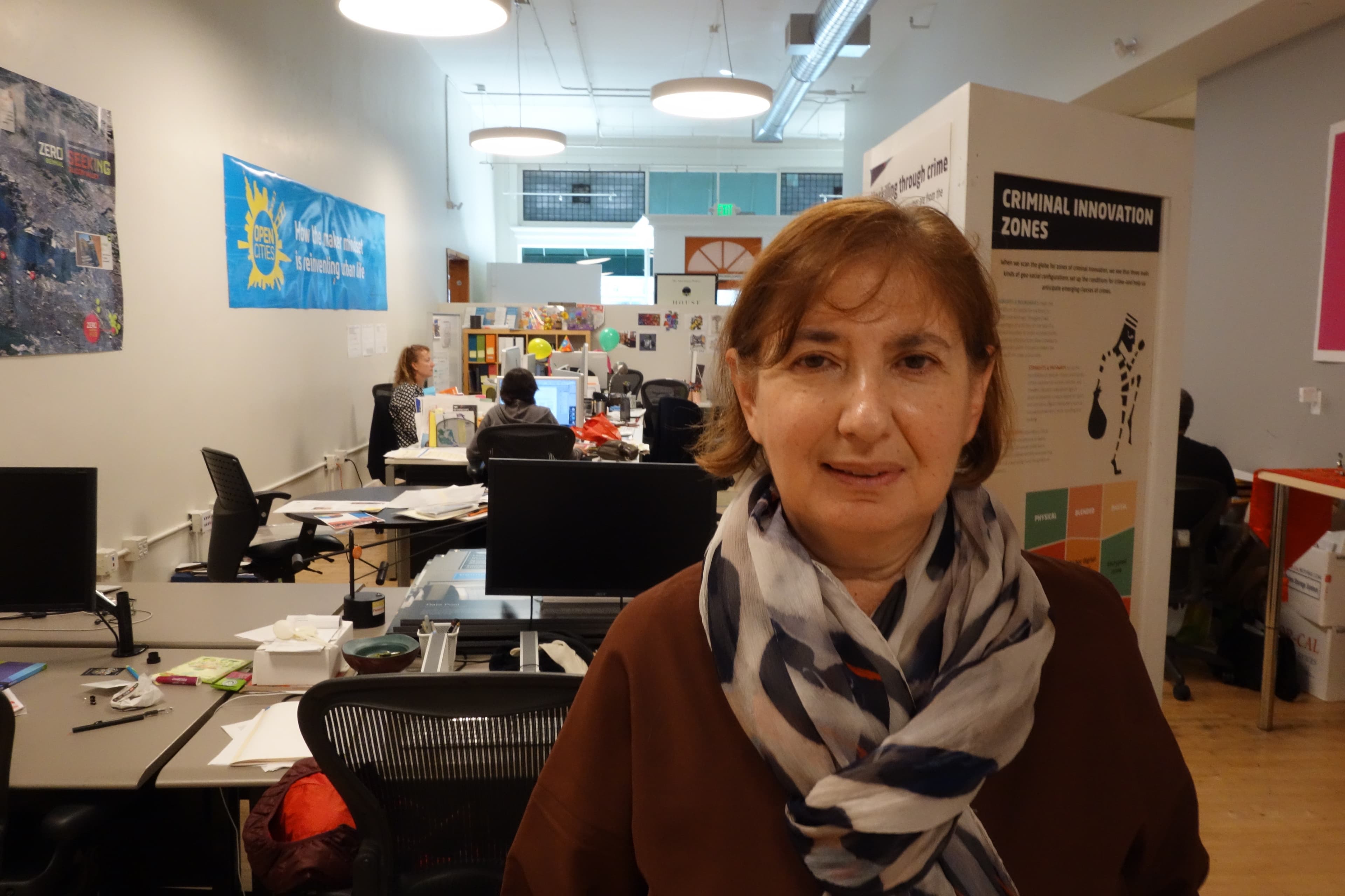 Marina Gorbis, Executive Director of the Institute for the Future in Palo Alto, CA