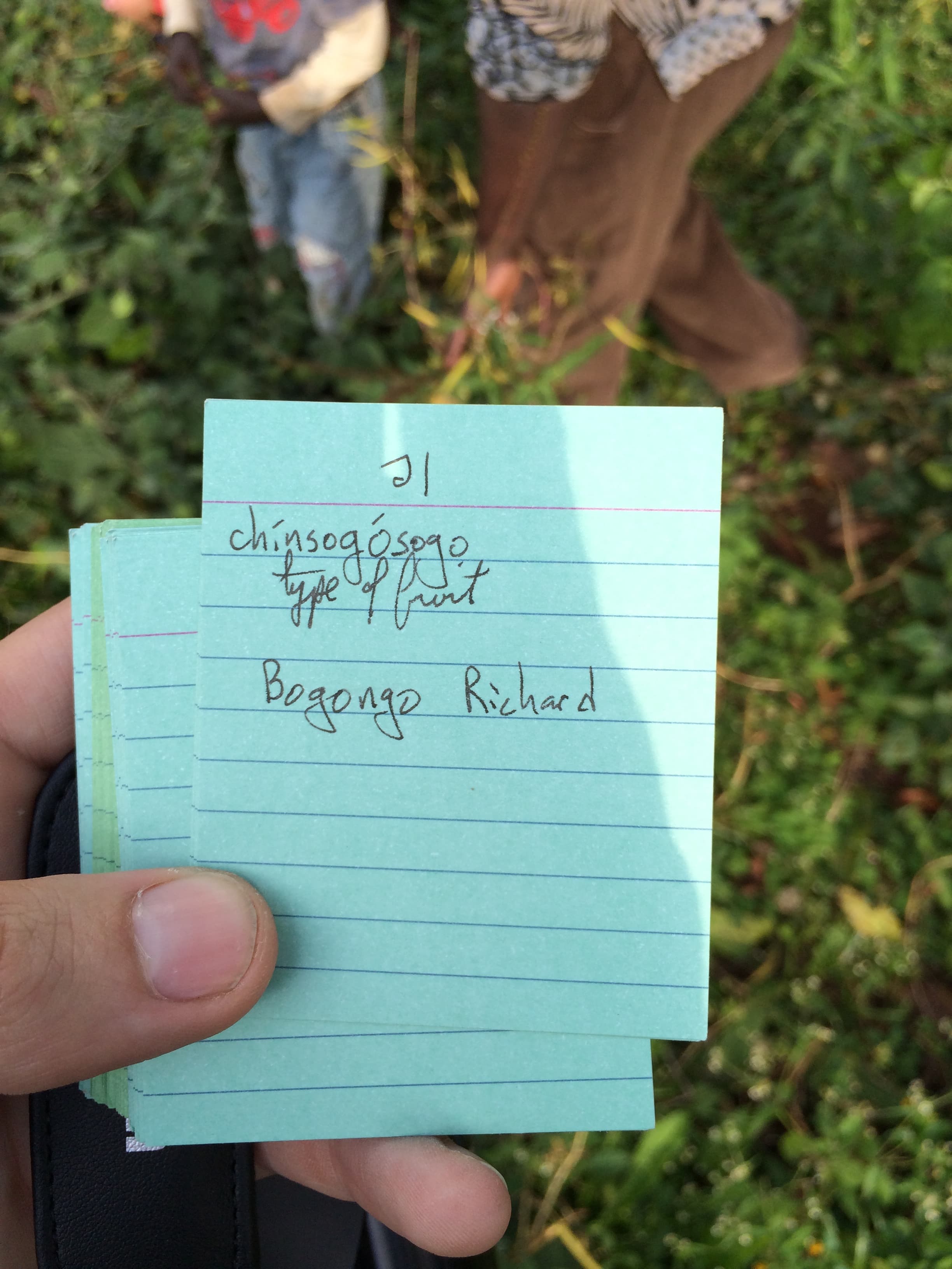 Learning Ekegusii, one word at a time.