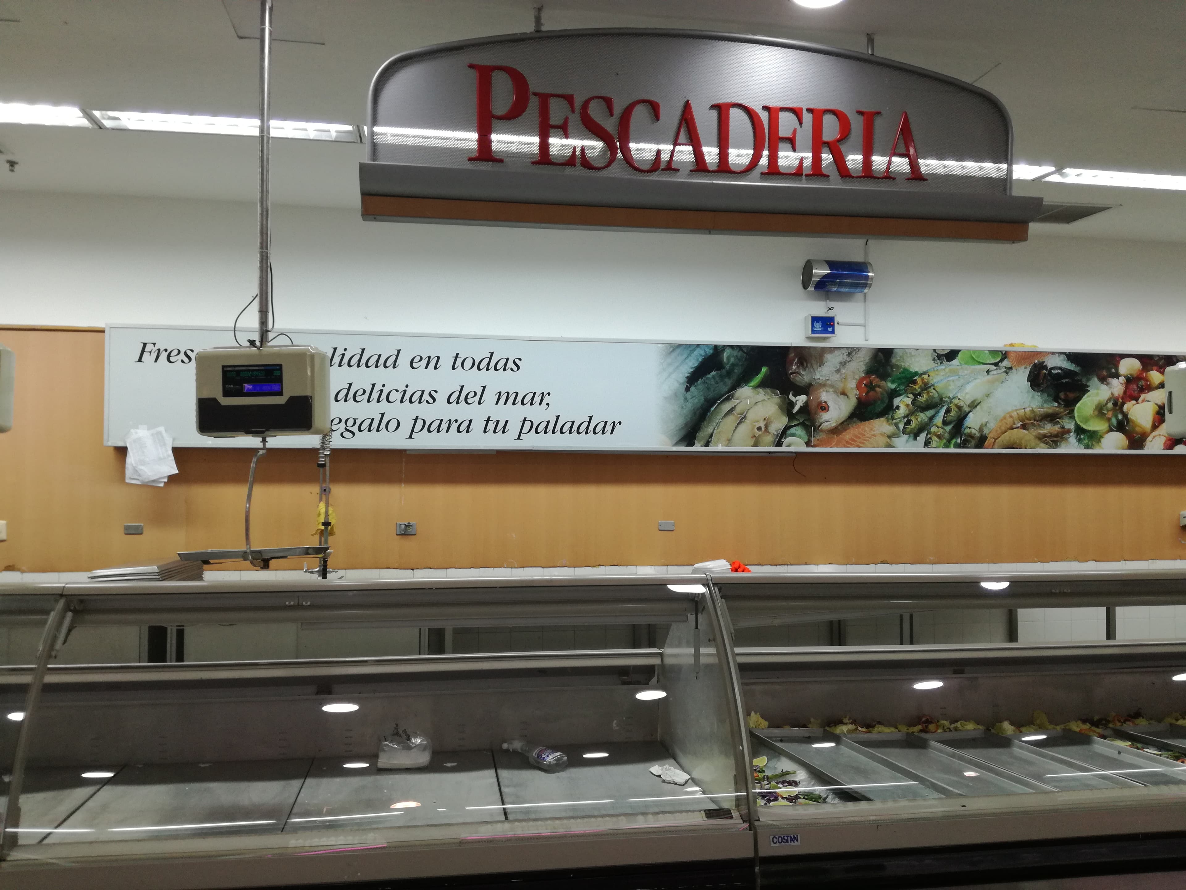 The supermarket in Rosalba Diaz's Caracas neighborhood doesn't stock fresh fish anymore. And even if it did, she says she wouldn't be able to afford it.