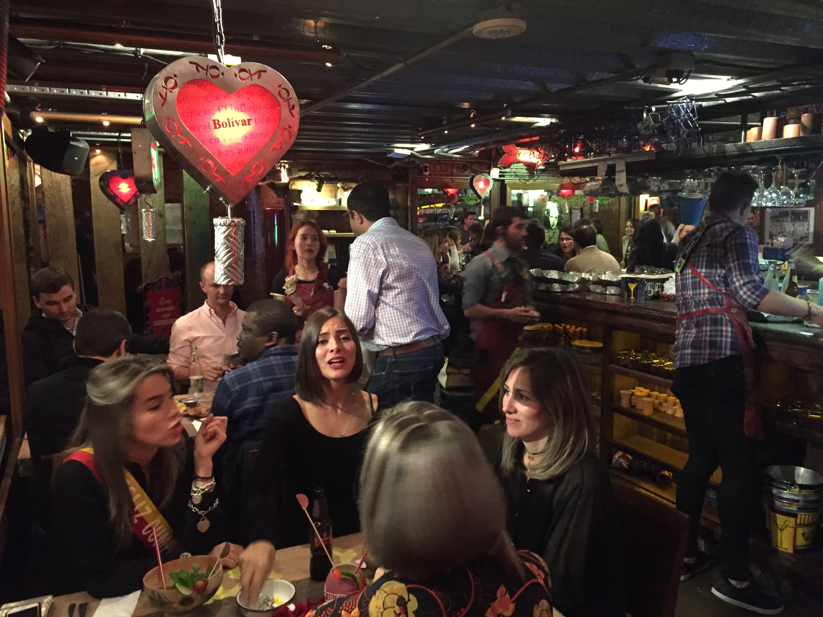 The interior of Andres Carne de Res