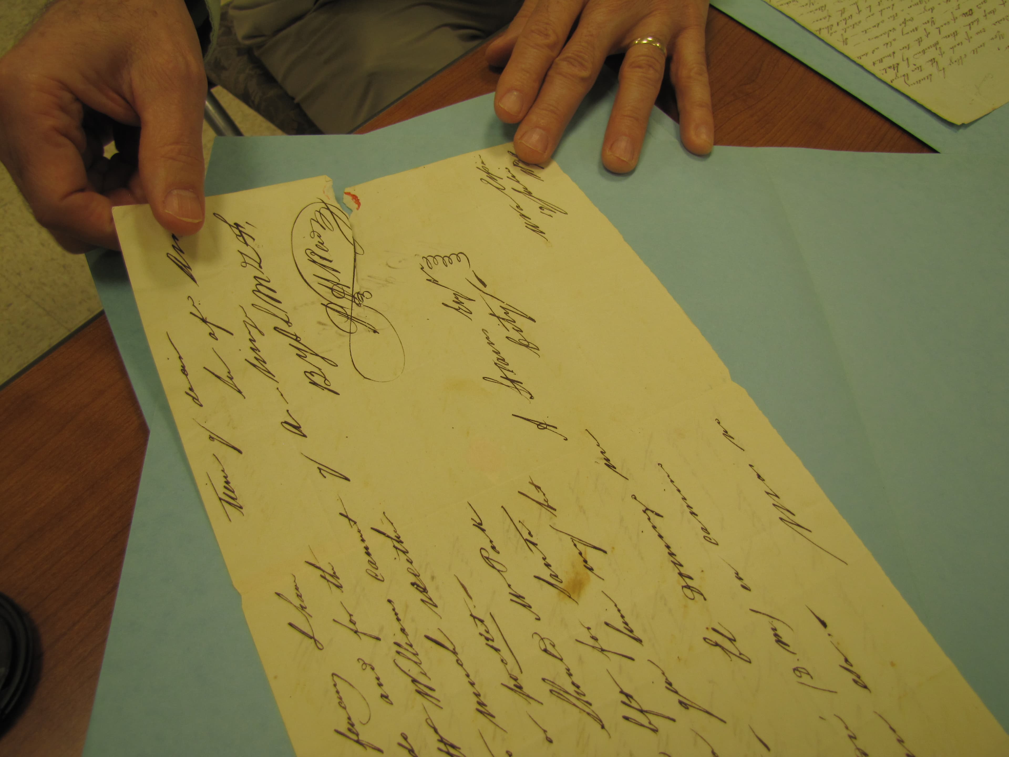 Letter from Hugh Reid to Abel Stearns