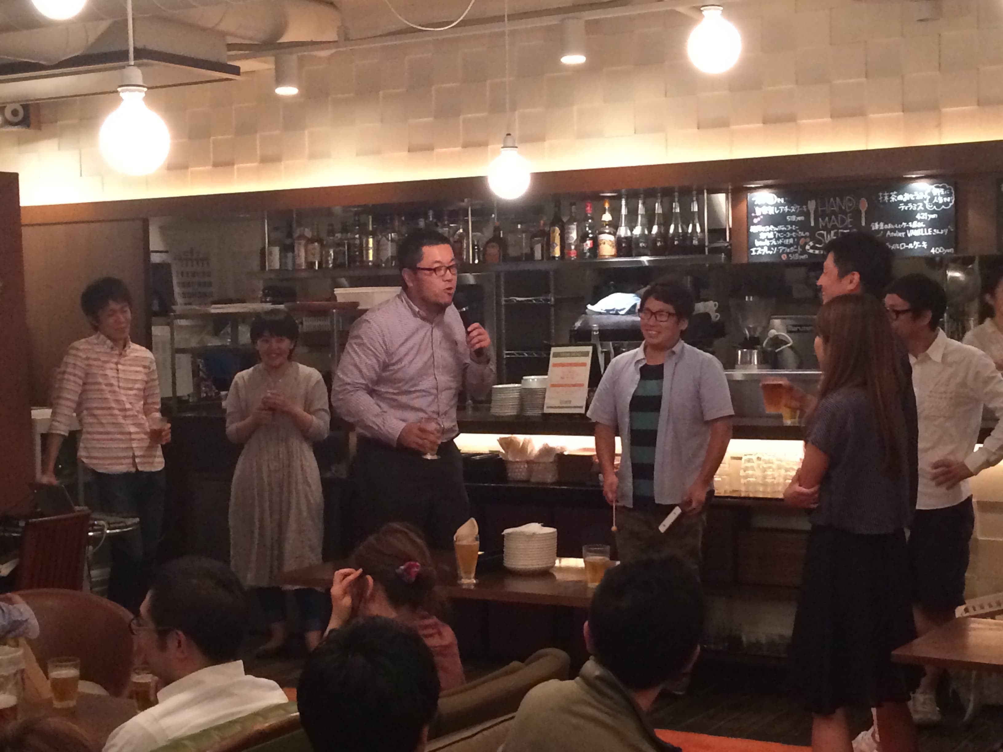 After-party for June’s meeting Kamakon town meeting.