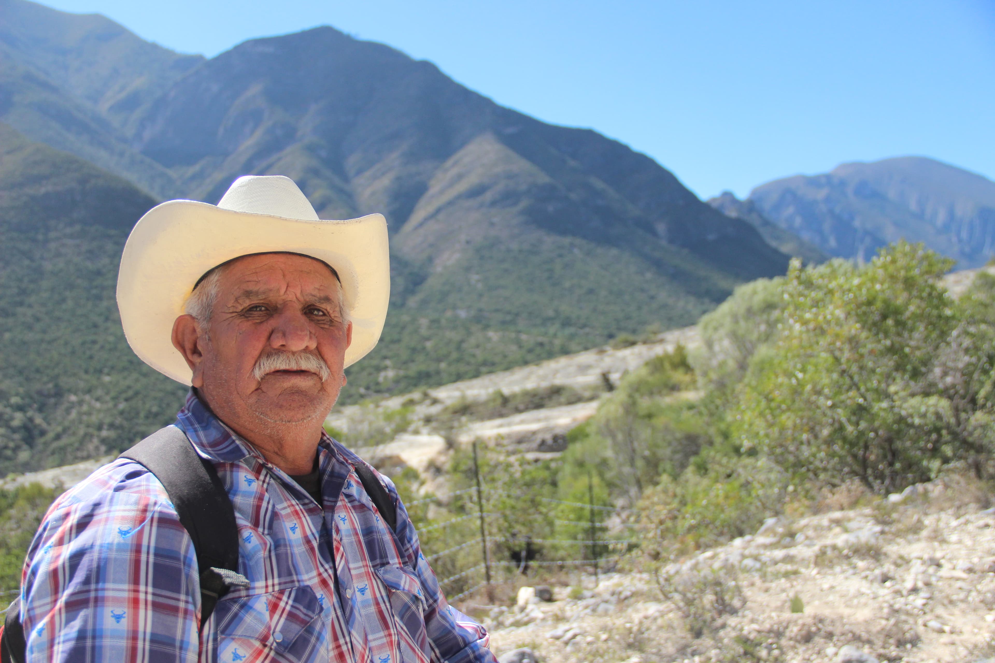 Community leader Santana Arizpe says money from trees has allowed his small village to make enough extra money to buy food and clothes and not rely on money from relatives in the big city.