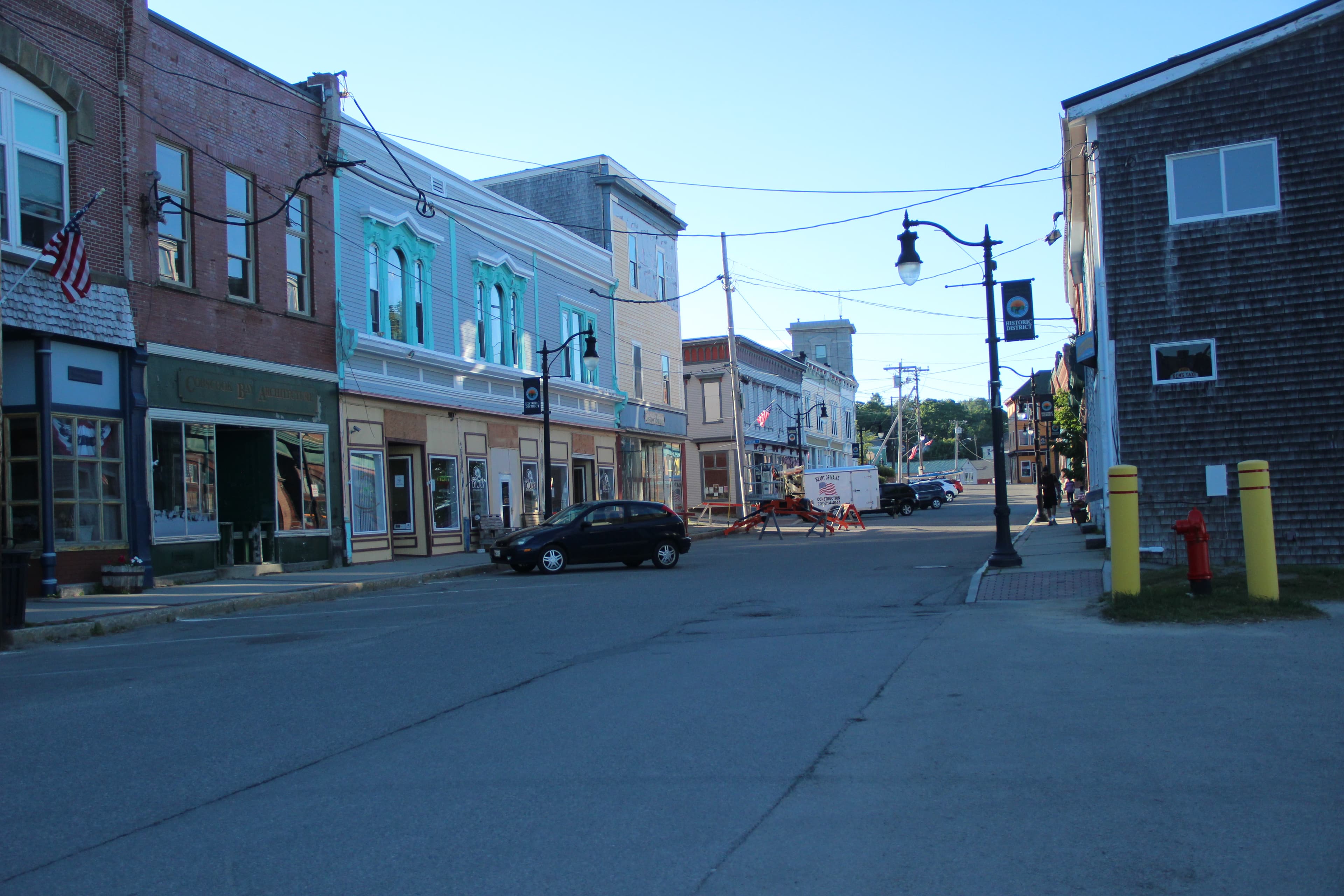 Downtown Eastport.
