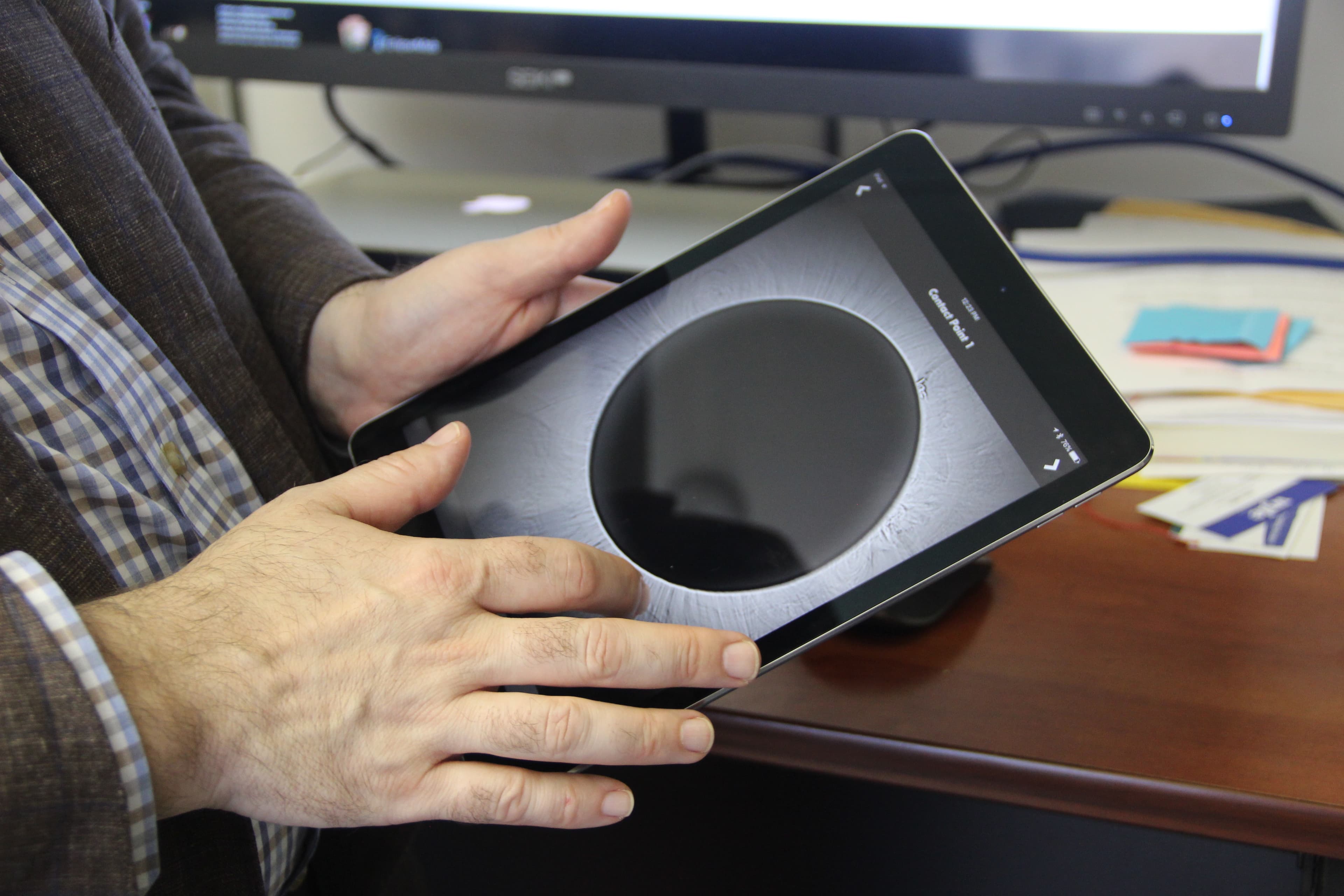 Trae Winter with app