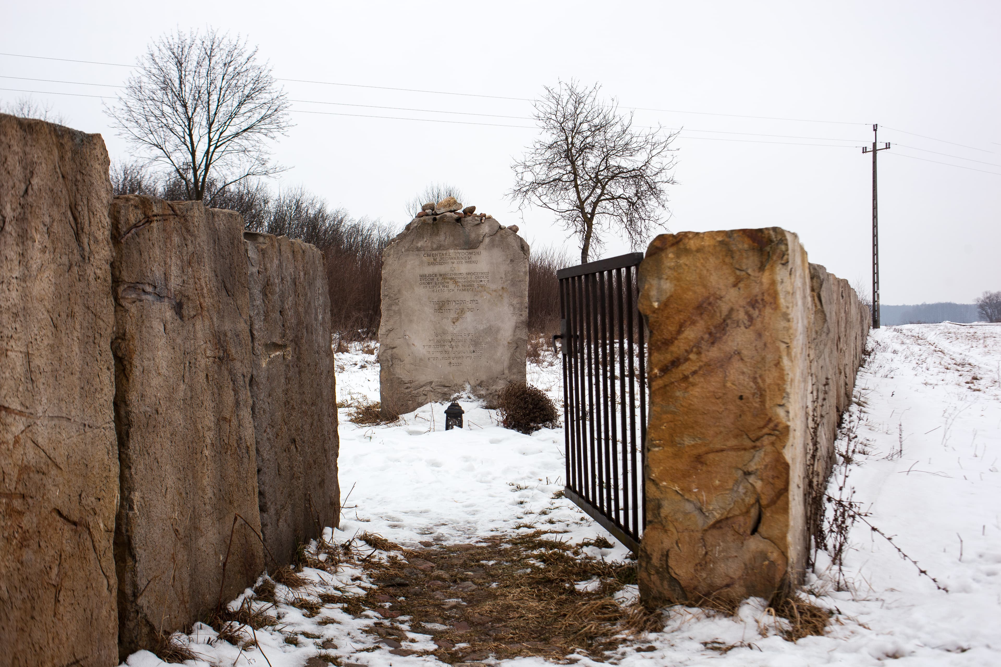 entrance to cemetery