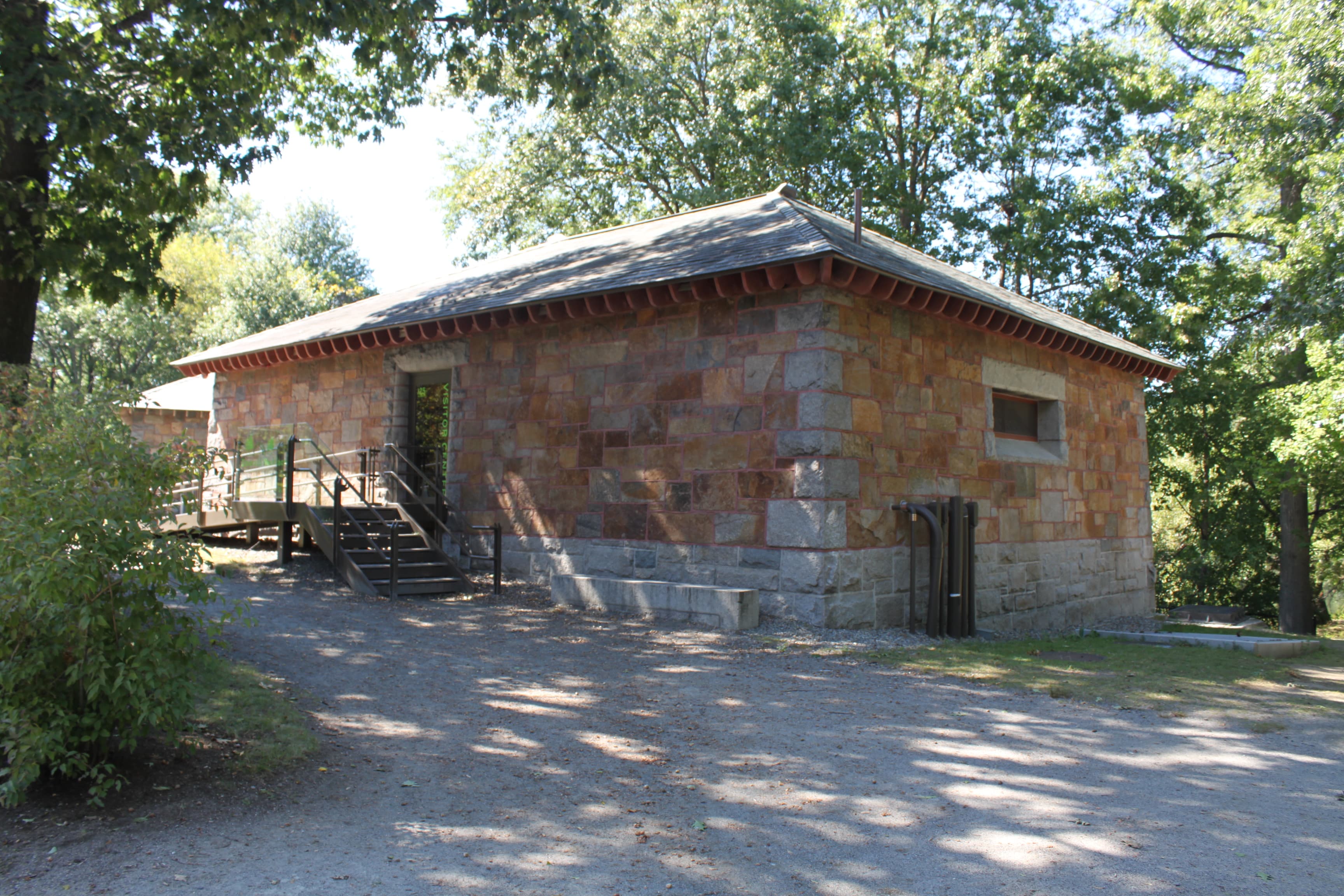 The Emerald Necklace Visitor Center in the Back Bay Fens