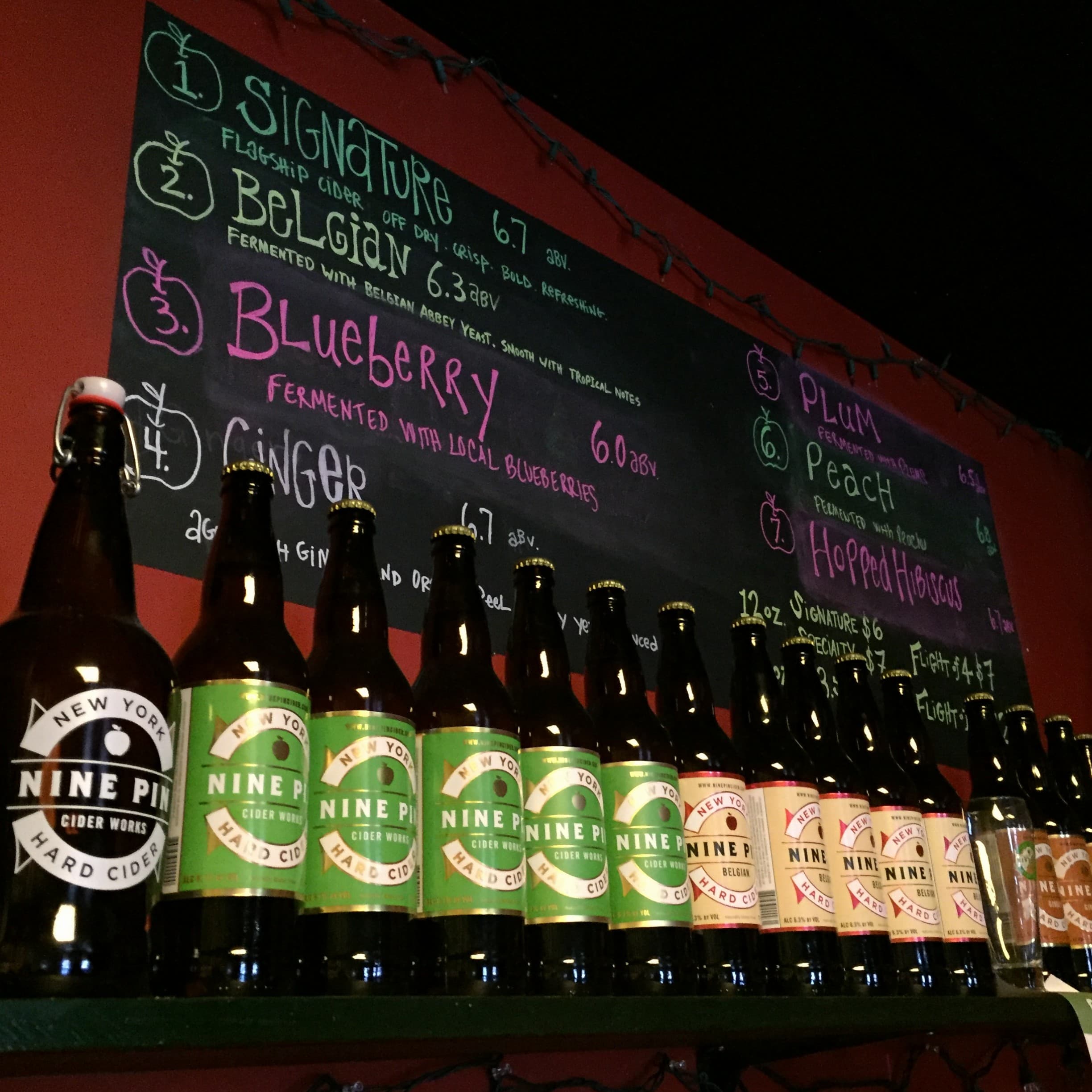 Nine Pin Ciderworks’ tasting room