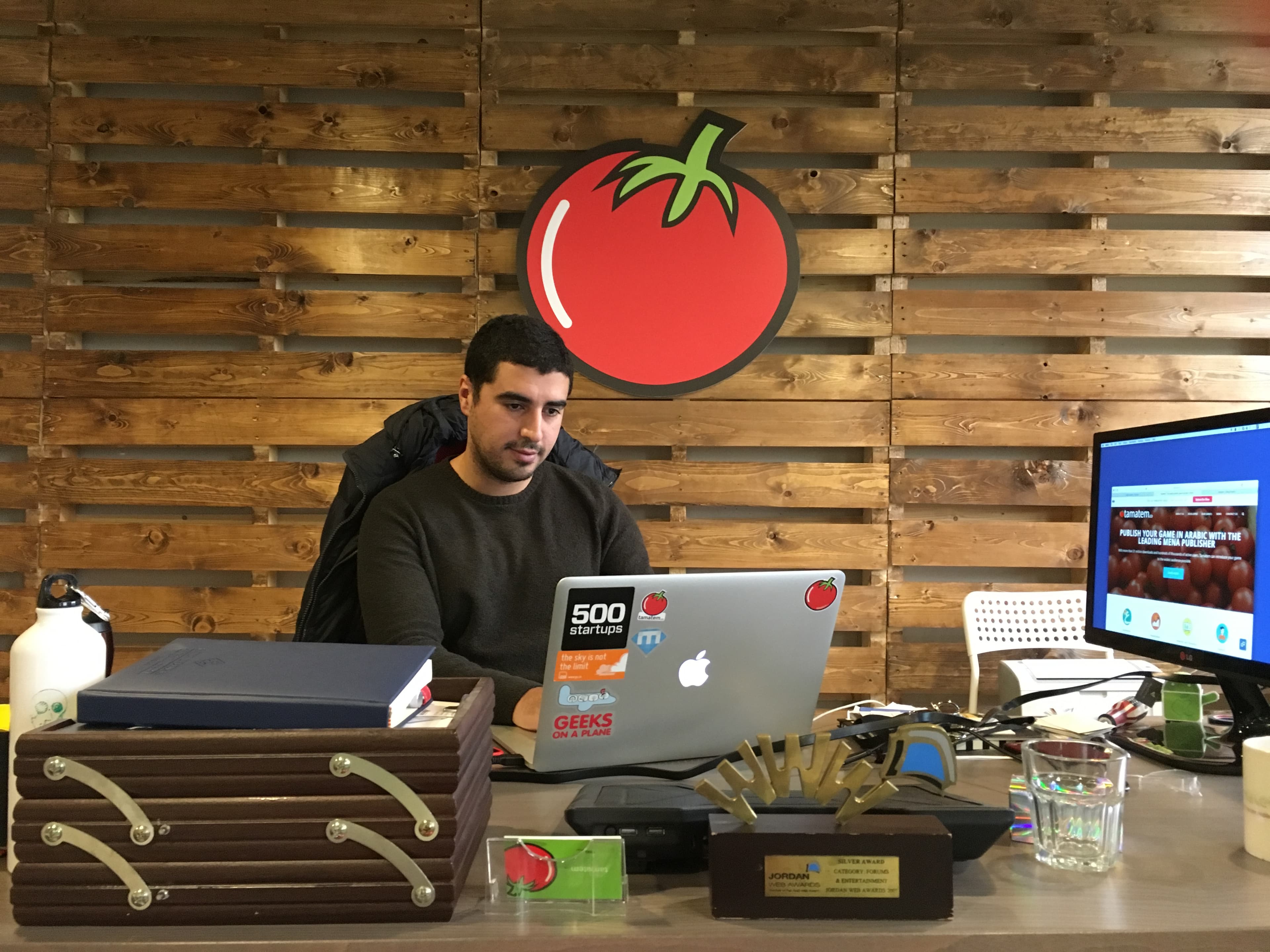 Hussam Hammo is the founder and CEO of Tamatem, a mobile gaming company in Amman, Jordan.