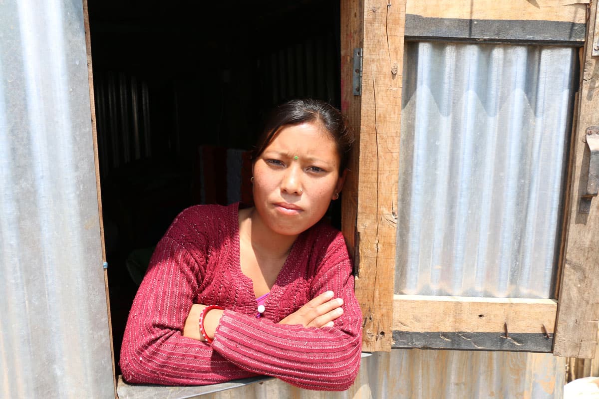 24-year-old Prapti Tamang.