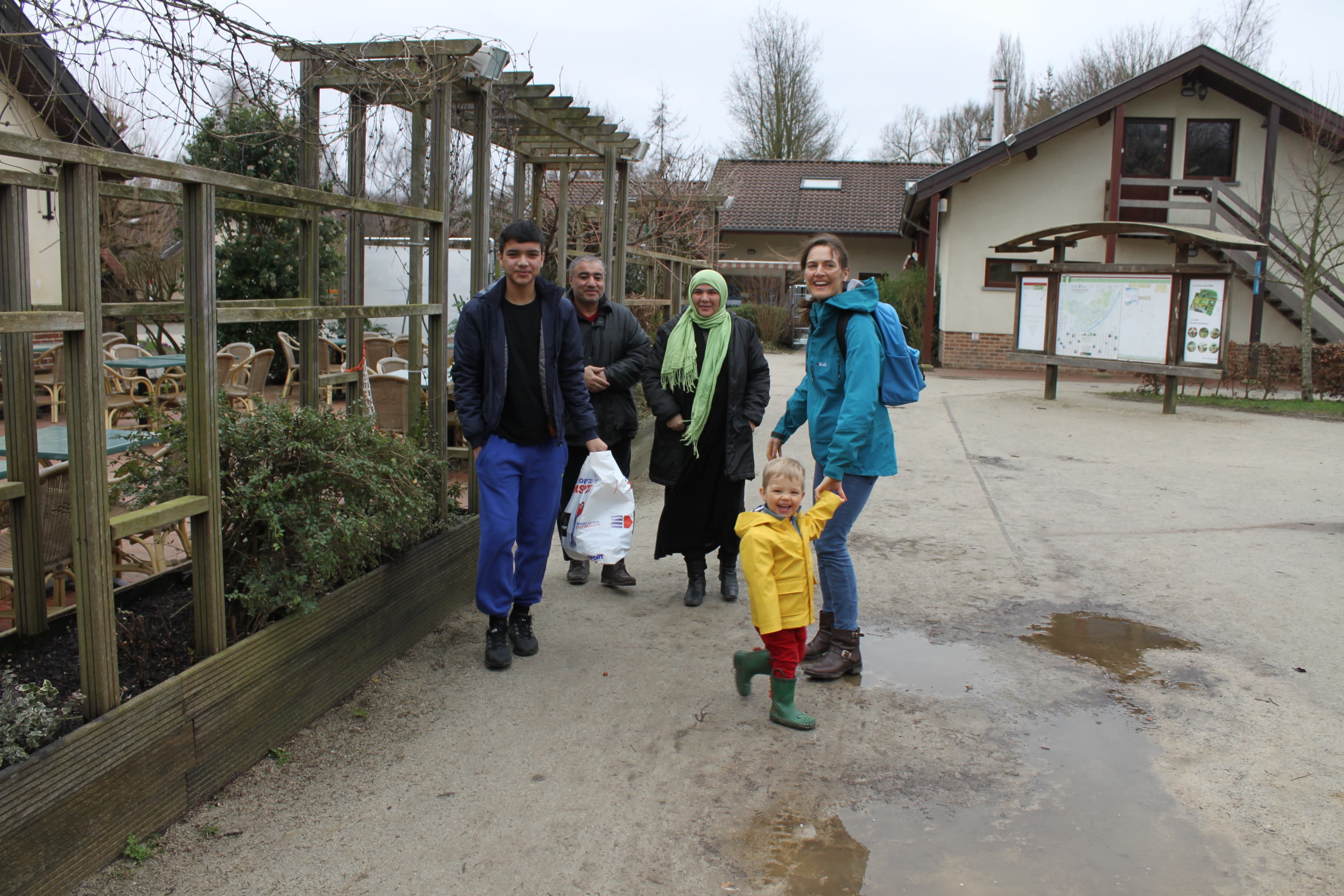 Catherine McSweeney and Hosseini Family