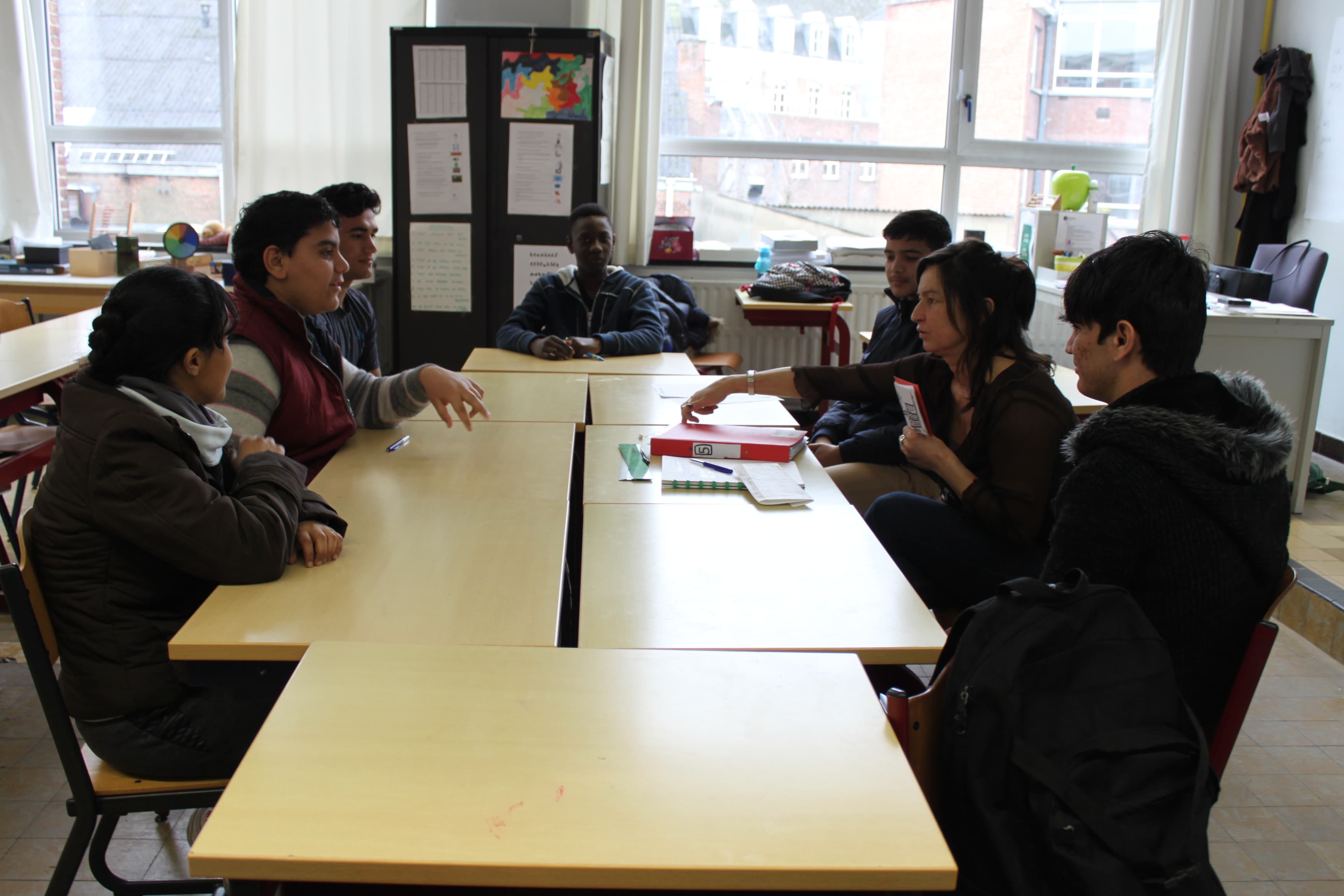 Maisam's language class