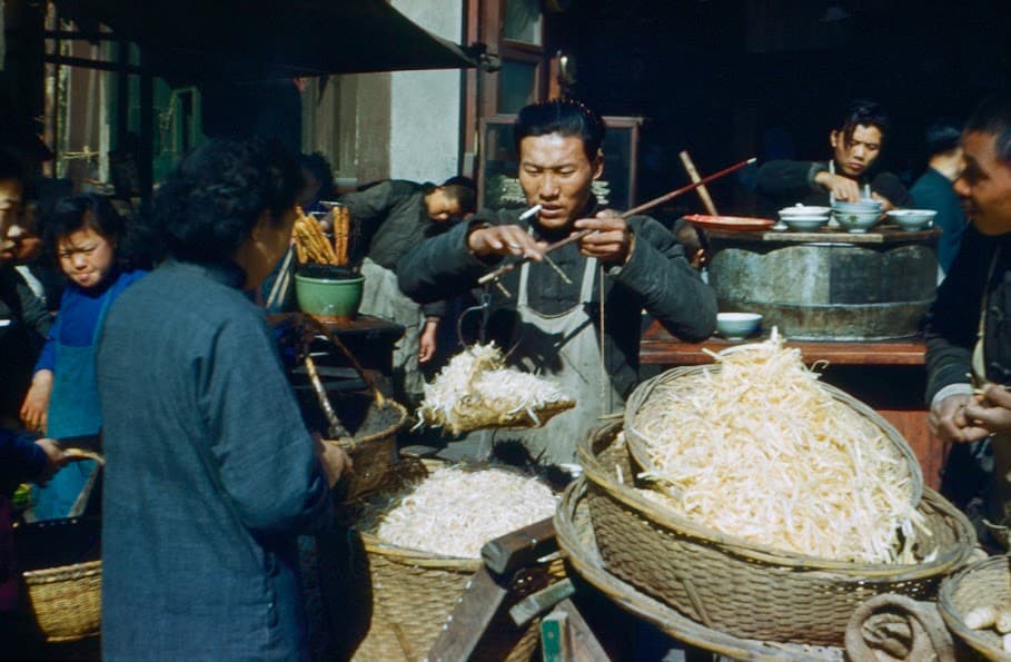 One of 2,000 photos given to doctoral student Joseph Ho that show life in China.