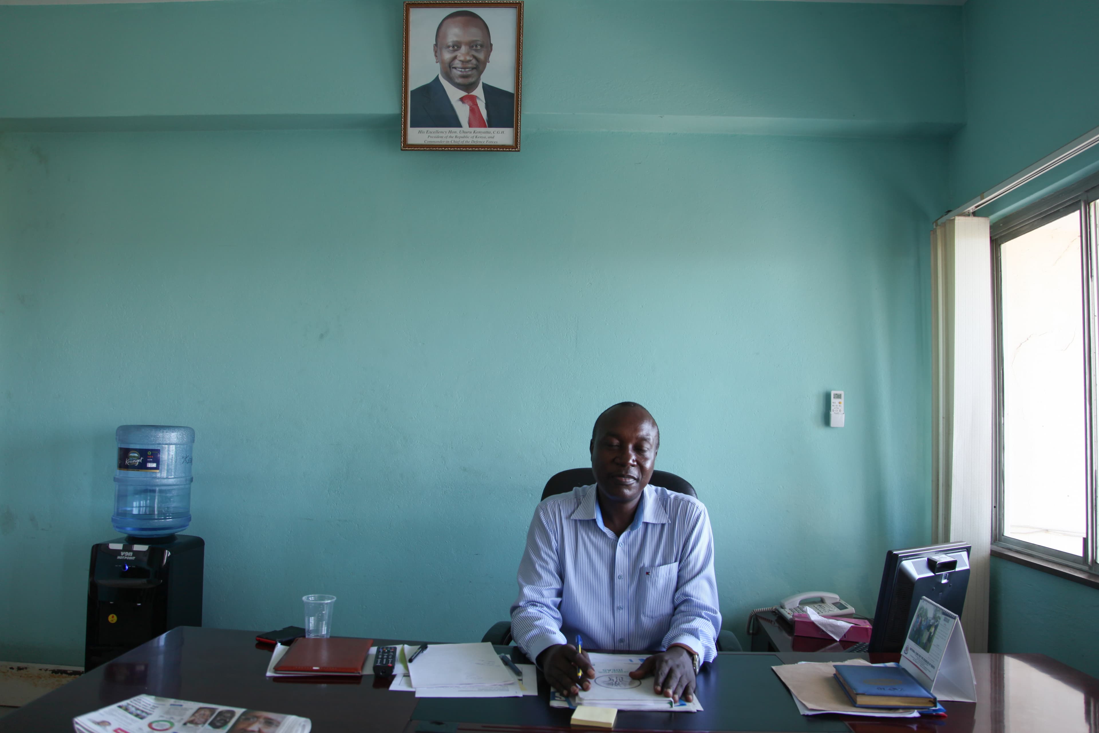 Mombasa County Commissioner Evans Achoki