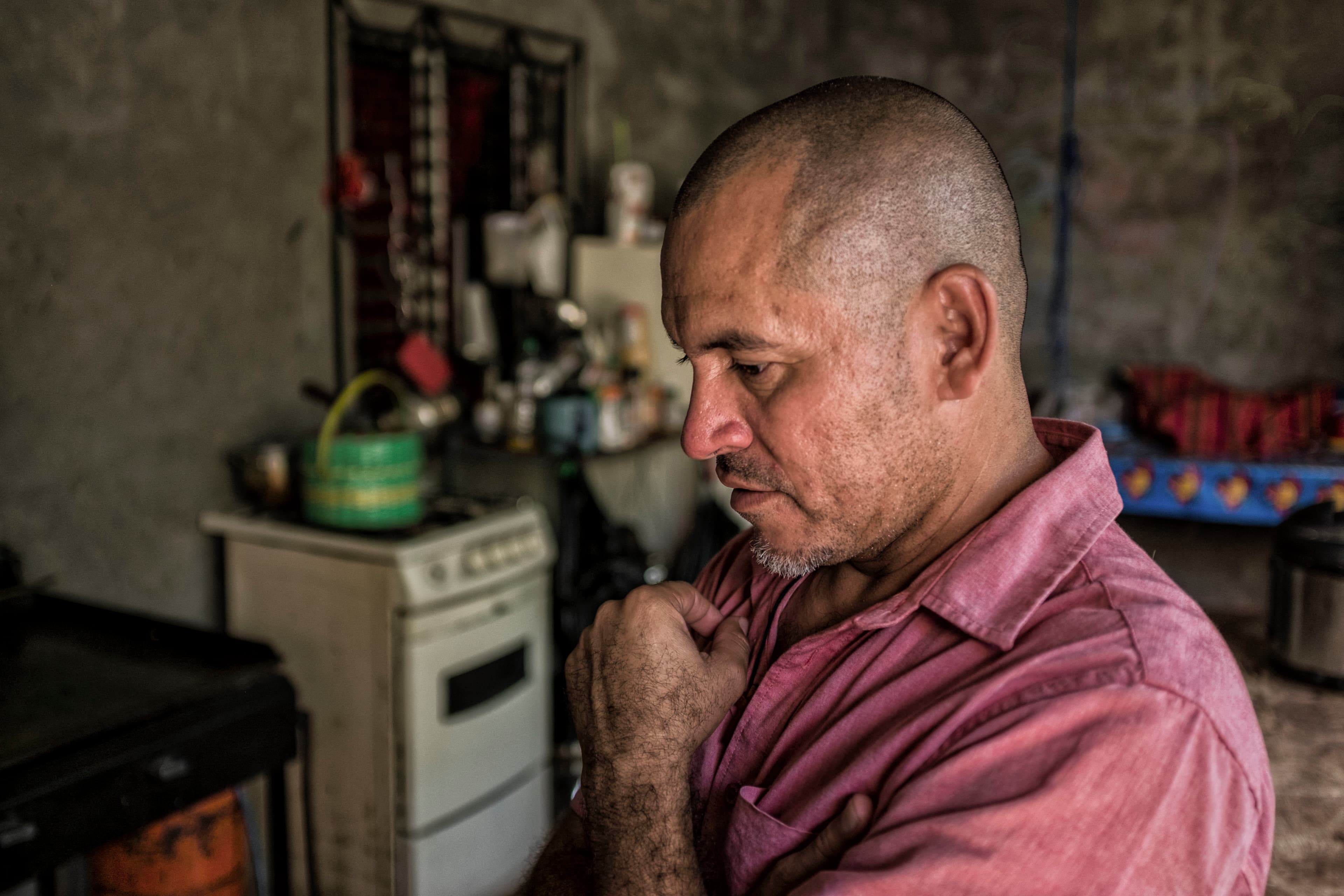 Waldo (Hernandez) Martinez at home in Sensuntepeque, El Salvador.