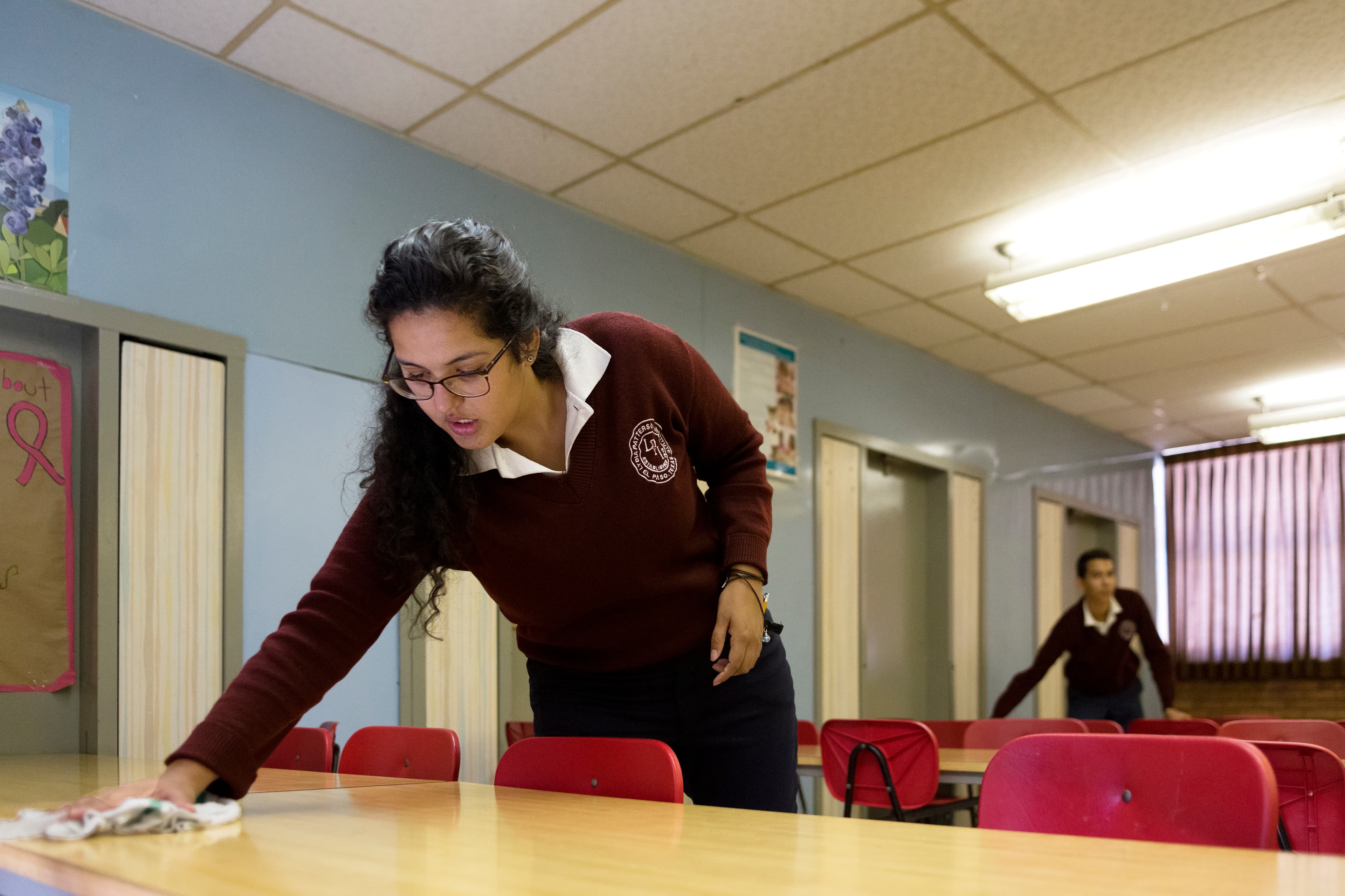 End of Arlet's school day