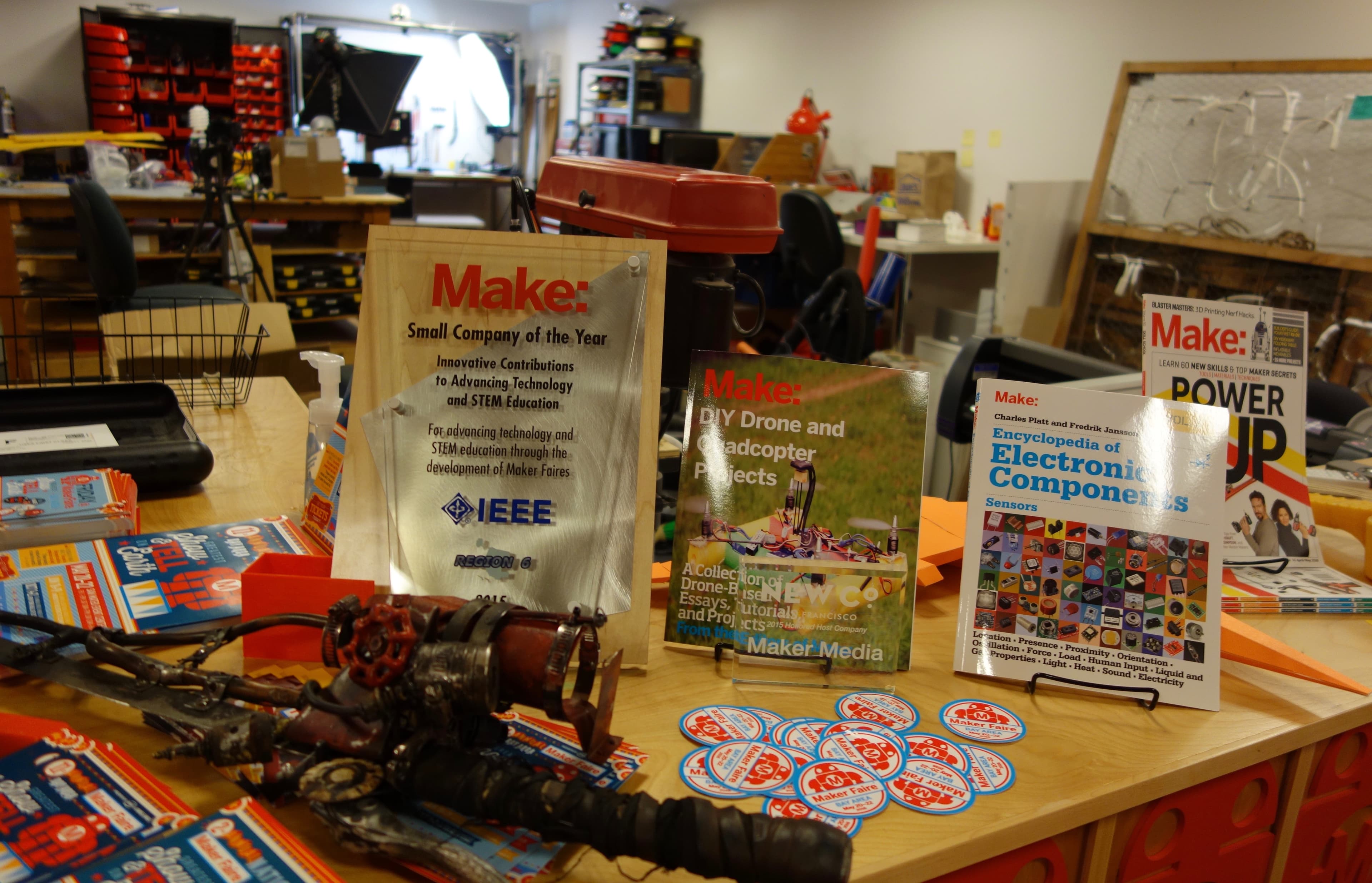 Maker magazine and other paraphenalia