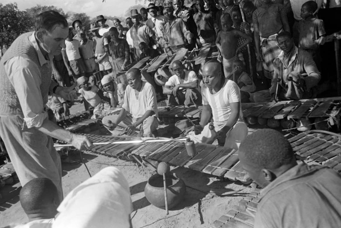 Hugh Tracey recorded over 35,000 songs across central and southern Africa.