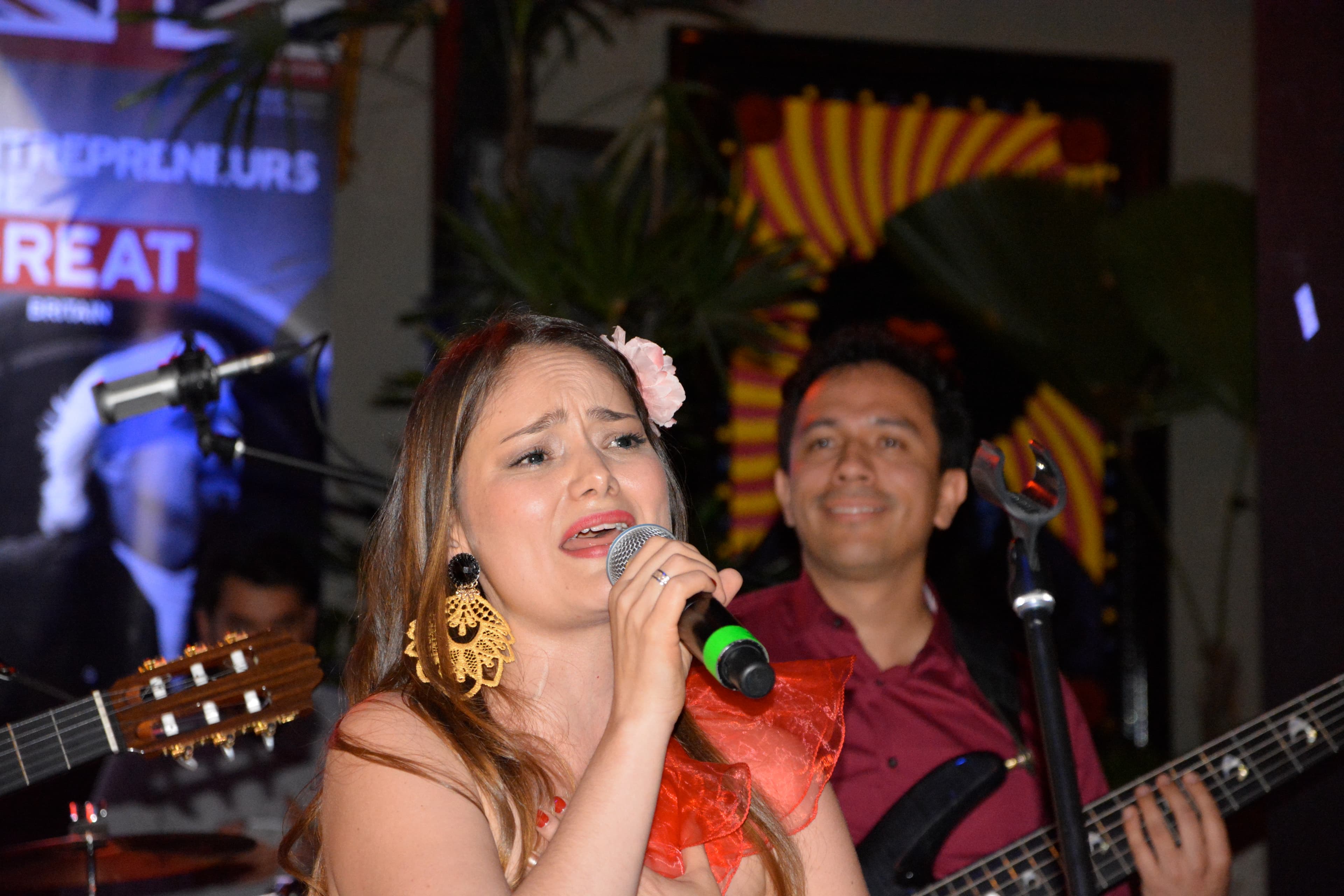 Colombian singer Maria Mulata