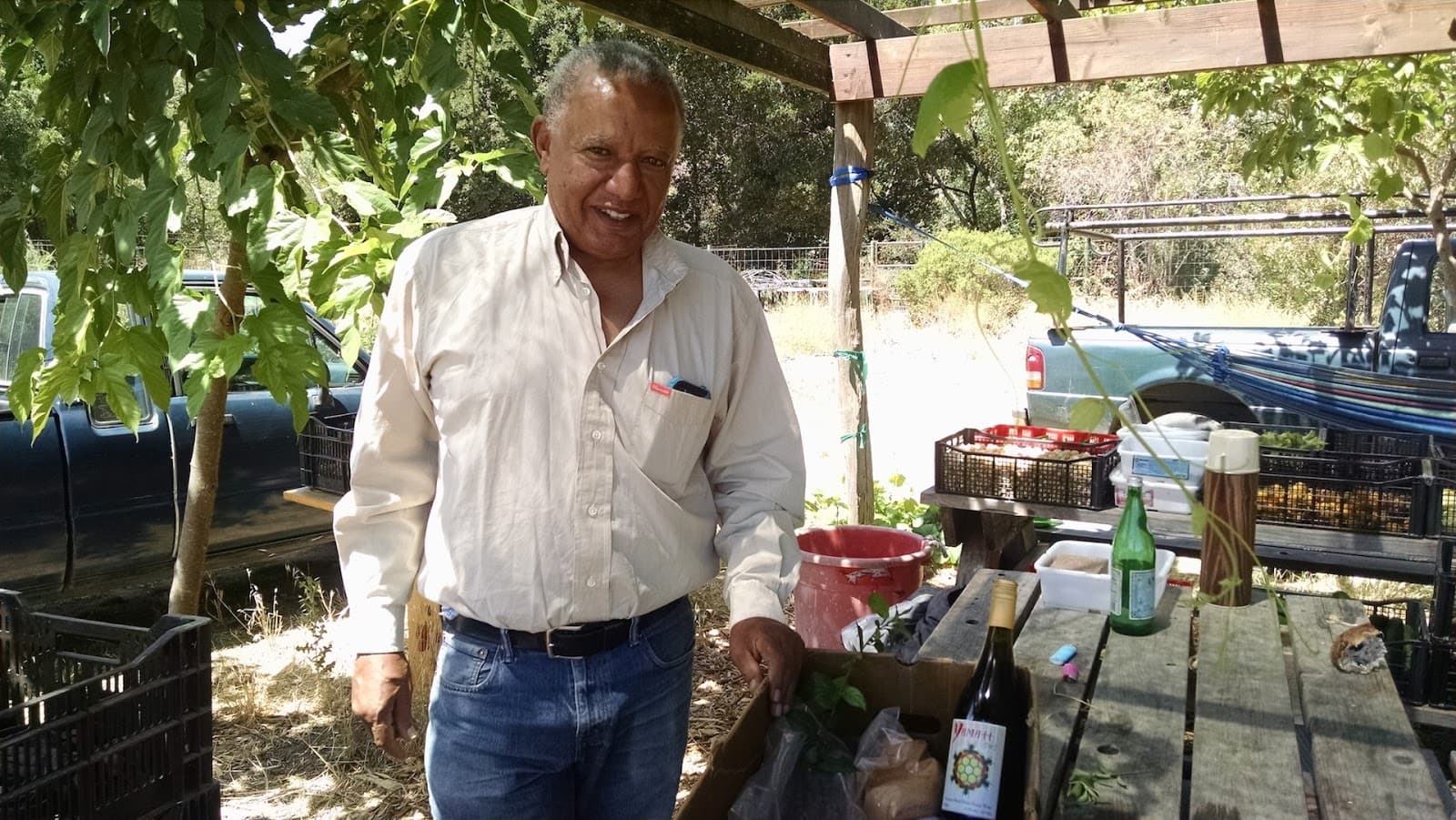 Menkir Tamrath began growing Ethiopian peppers on a large scale after his Bay Area tech company downsized.