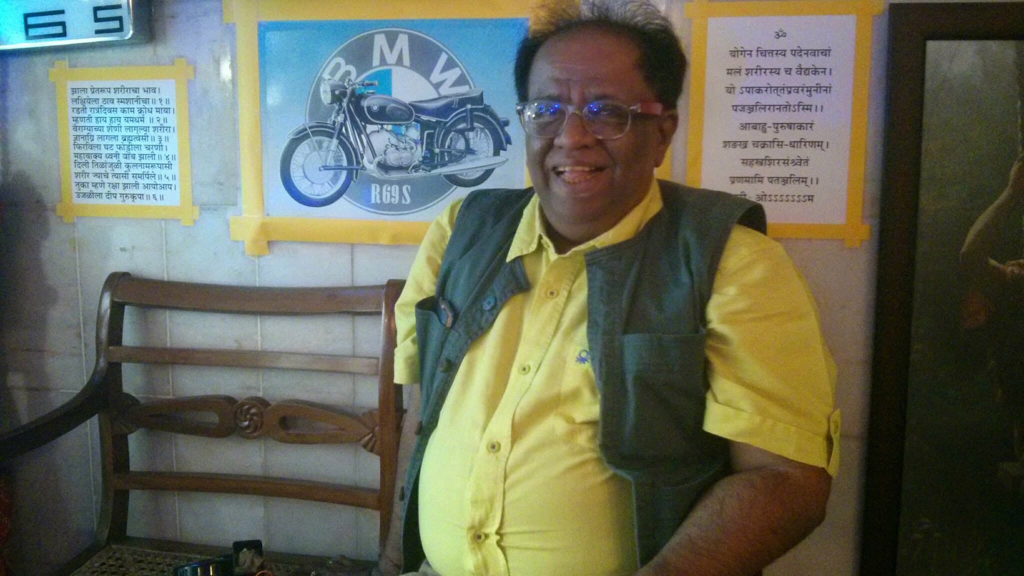 Indian economist Jayraj Salgaonkar, creator of the horn usage meter called Oren.