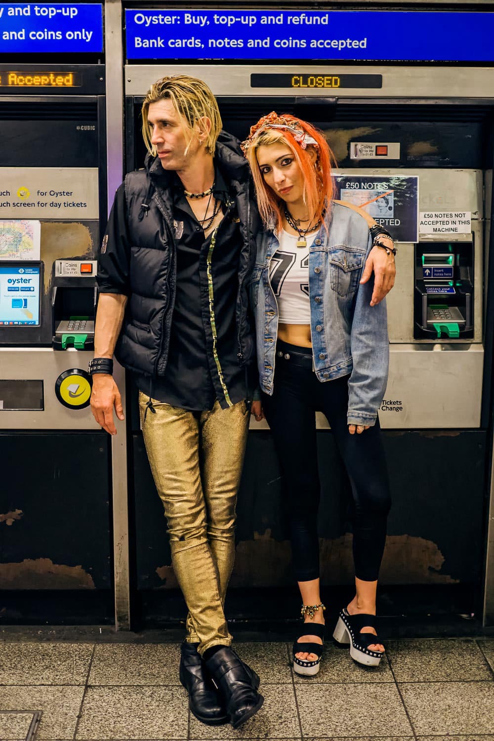 This Catalan couple had been out clubbing in the south London hotspot Brixton. It was 4 a.m. and they were heading back across the river to sleep. It can take a while to travel across London but the Victoria line quickly links the fashionable areas of Bri