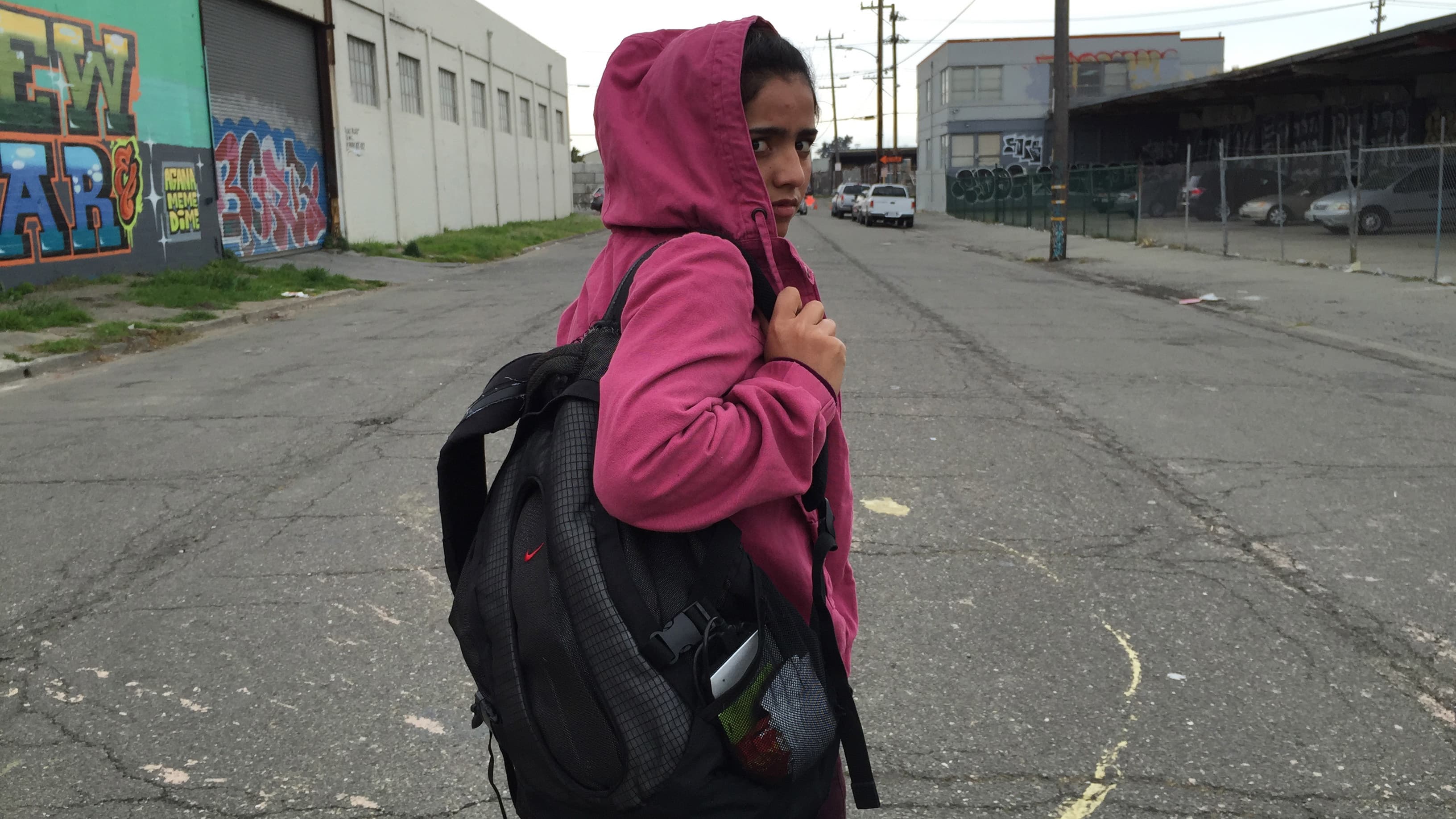 Sonita was shocked by this neighborhood in West Oakland. 